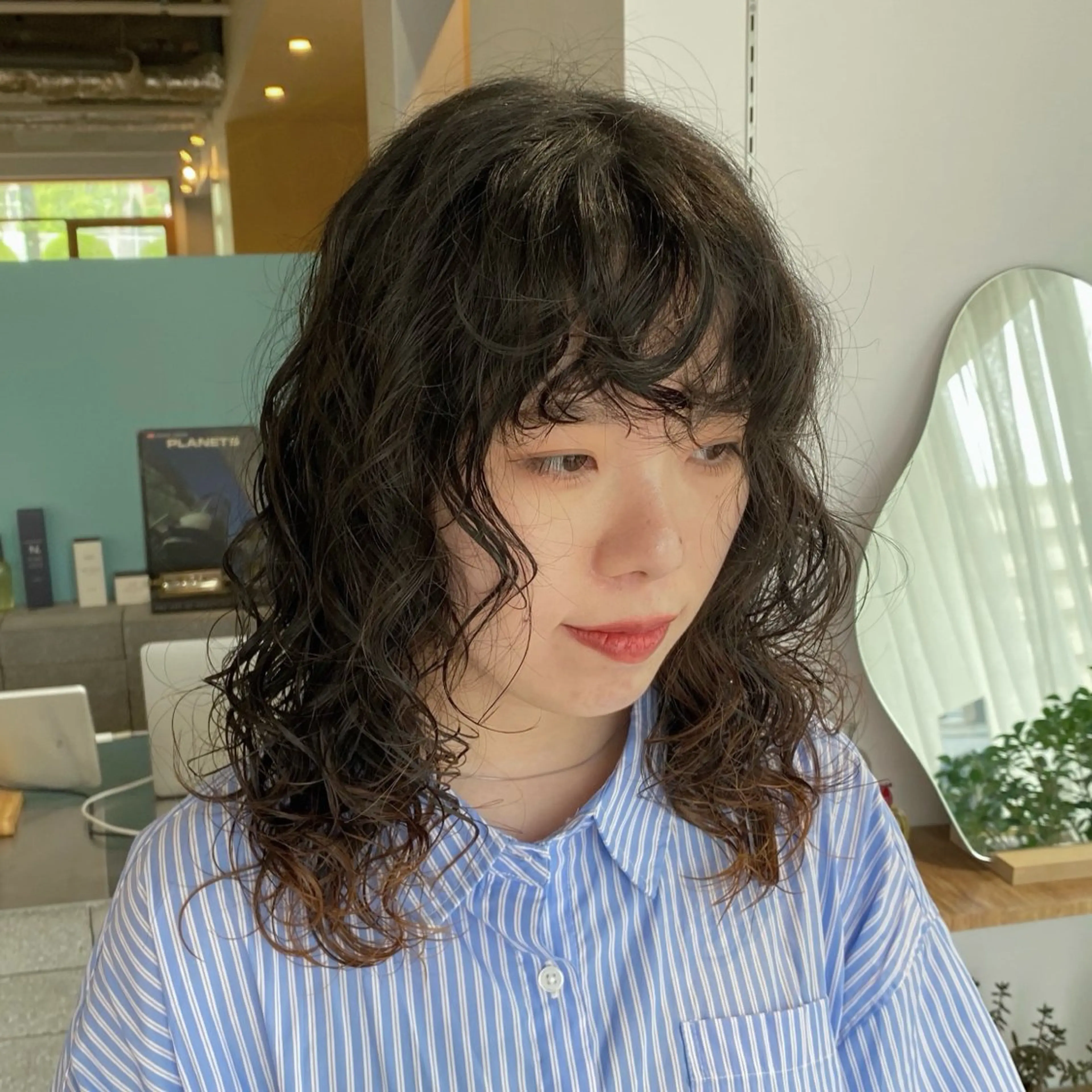 【平日限定】デザインカット＋パーマの写真