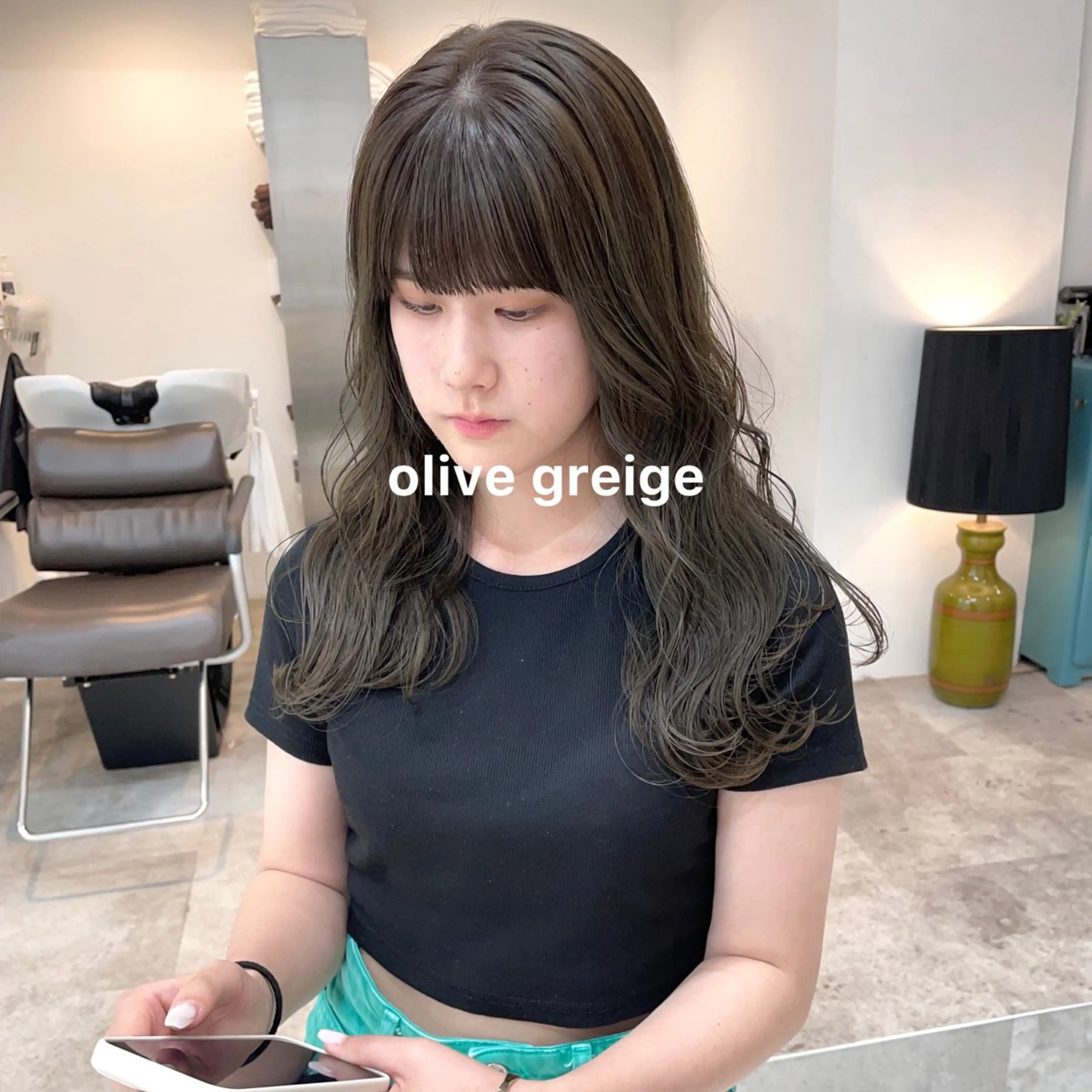 カラー 暖色カラー推し/ トヤエリコのヘアスタイル