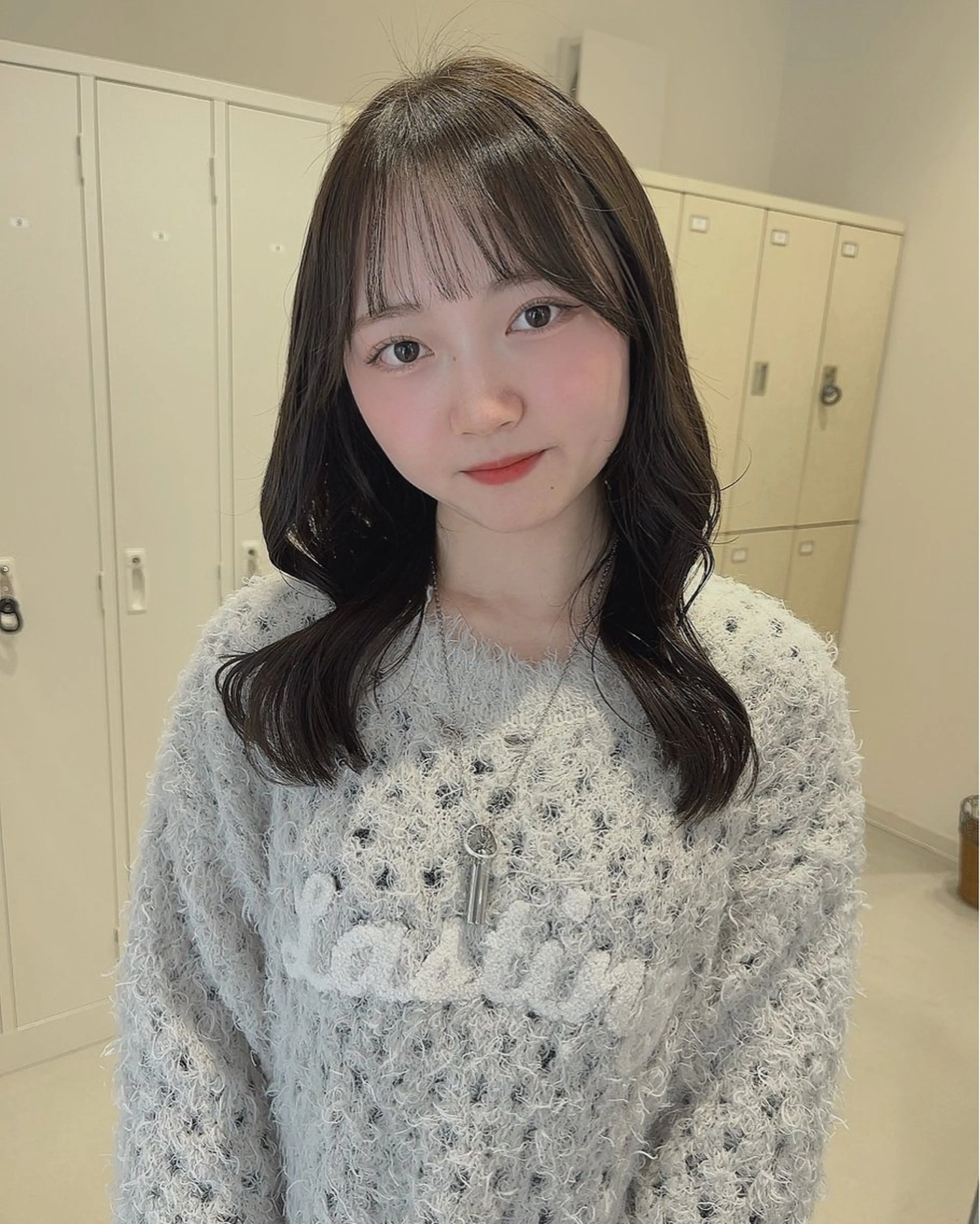 ロング カラー グレージュ 透明感カラー🫧🌈 似合わせカット✂︎のヘアスタイル