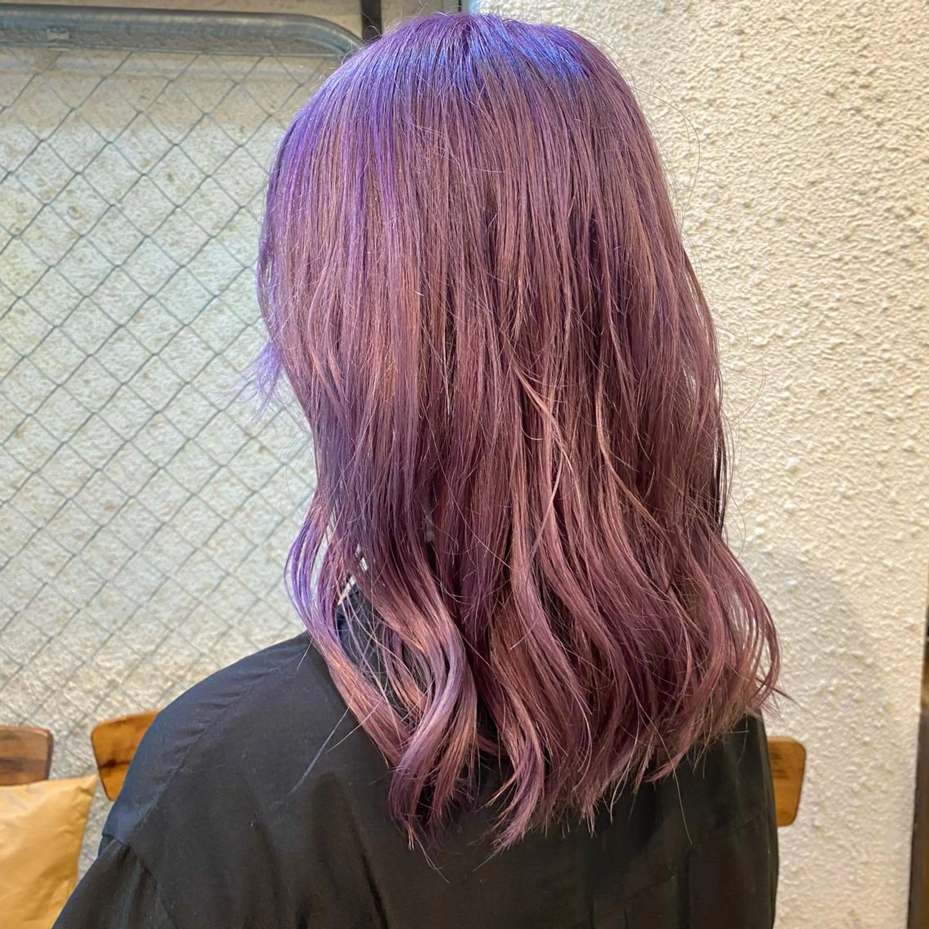 ロング カラー ラベンダーカラー ヘアカラー トリートメント 暖色艶color / ボブ🦩Rioのヘアスタイル