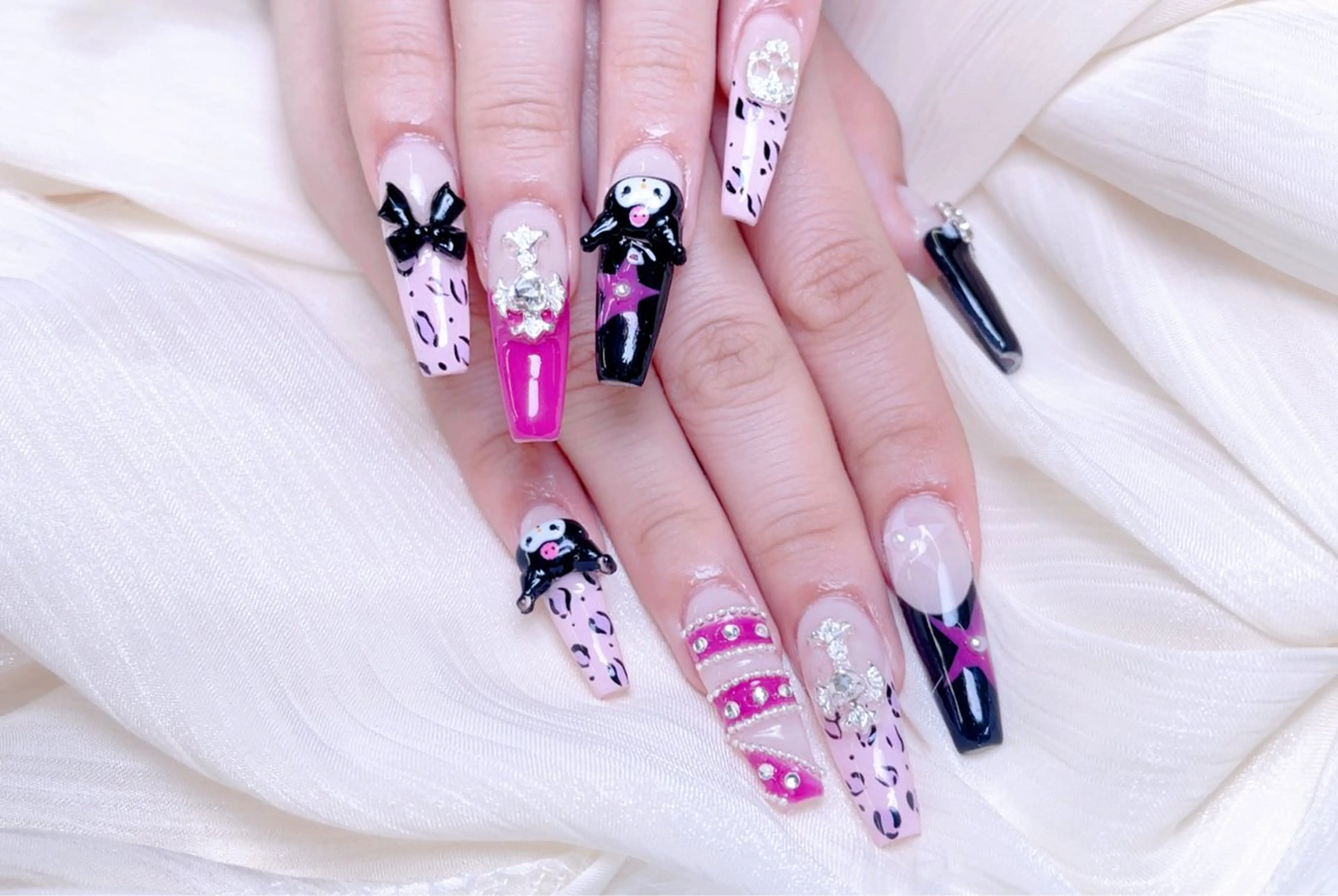 ネイル ハンドネイル M🌷nail 長さだし専門店のネイルデザイン