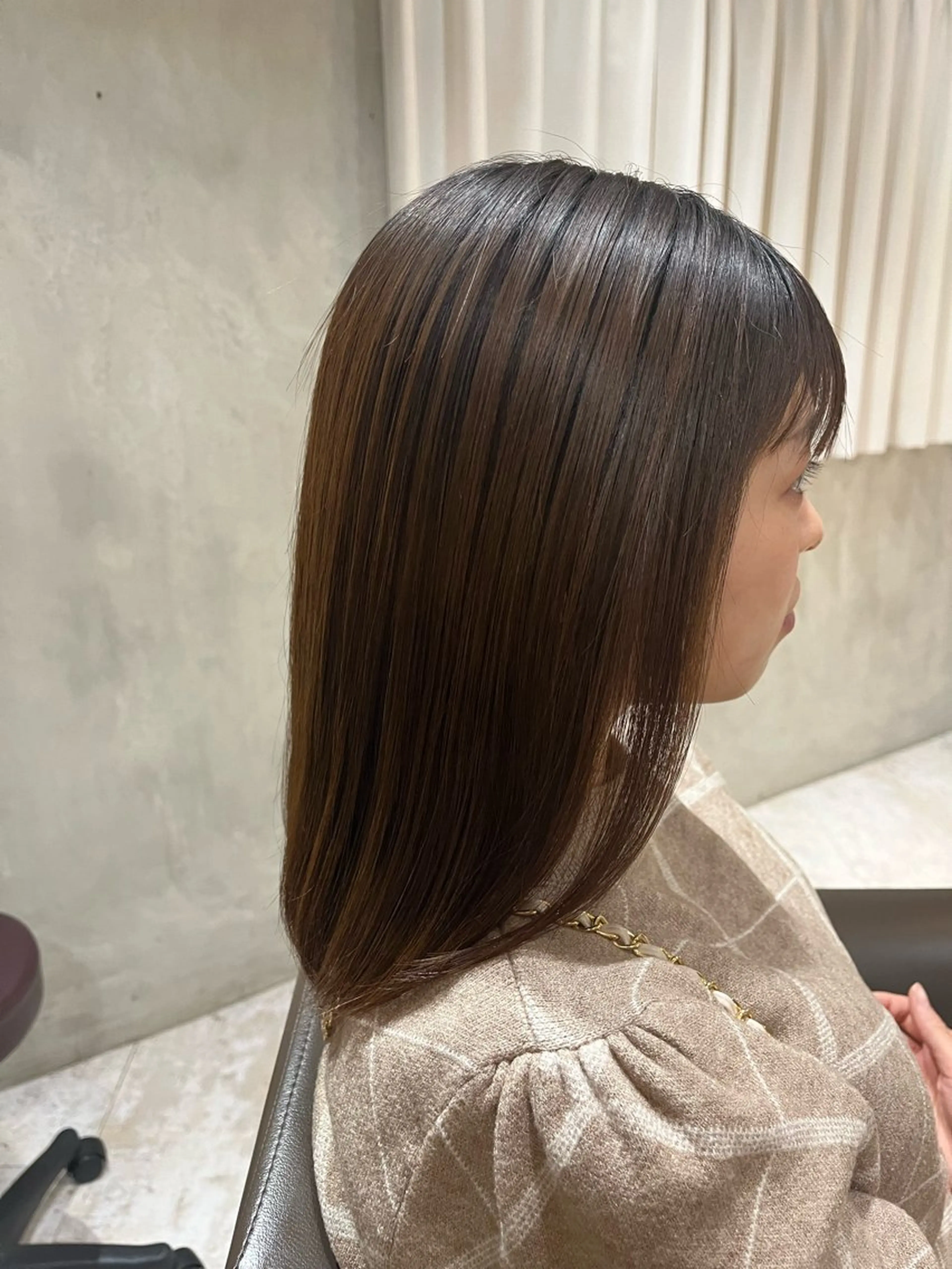 ミディアム 阿部 翔一郎/暖色系カラーのヘアスタイル