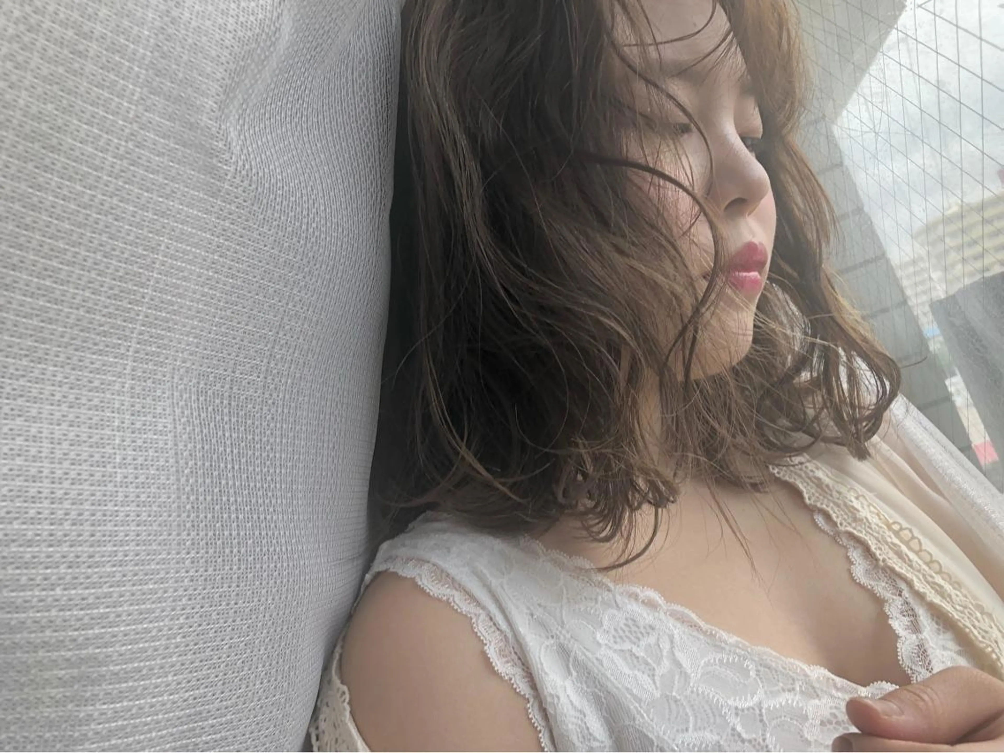 ミディアム カラー ヘアアレンジ 🌼志岐 恵🌼のヘアスタイル