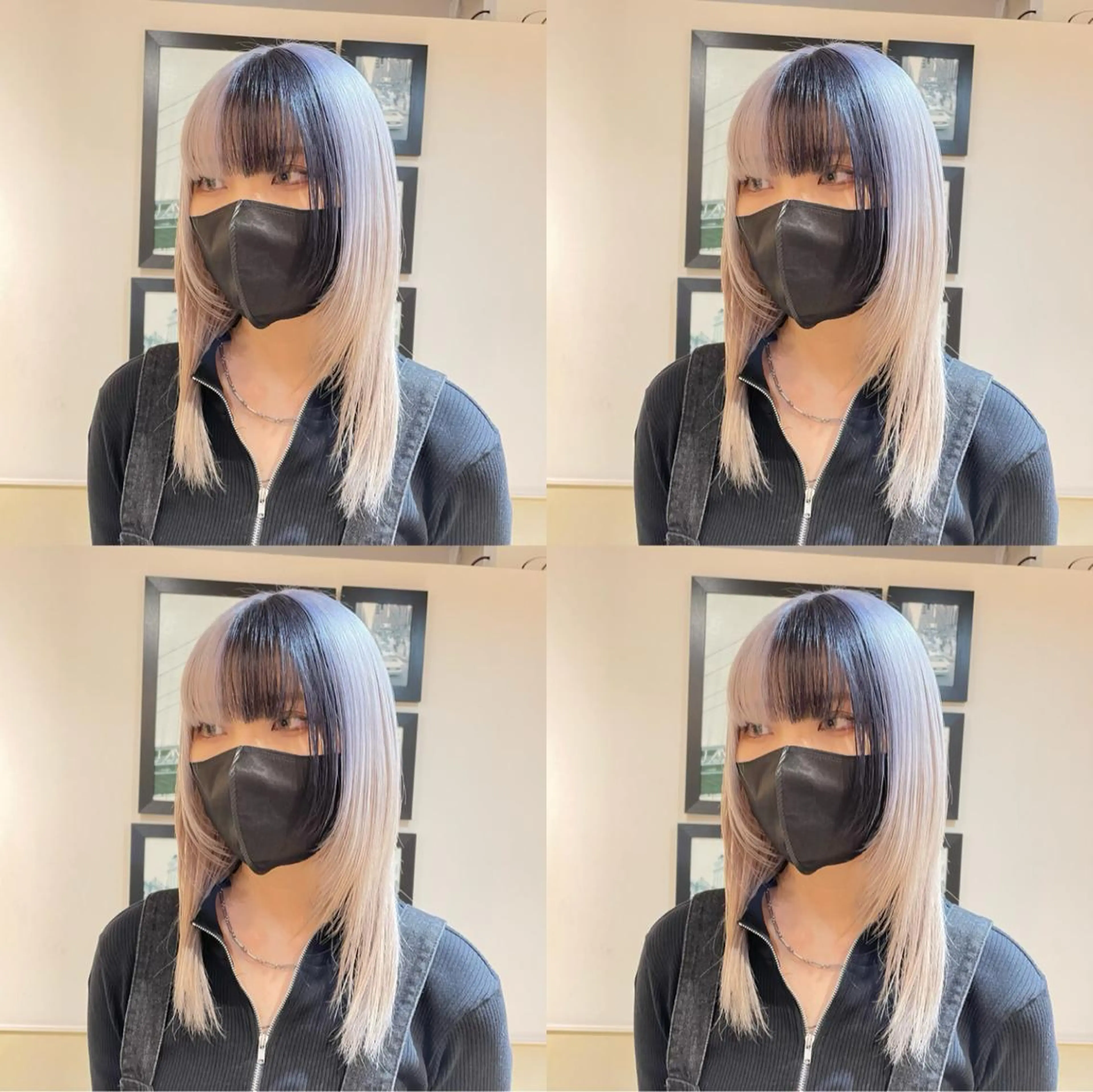 トリプルカラー(ケアブリーチ×2)+カラー+3ステップTOKIO超音波トリートメント【ロング料金無し】の写真