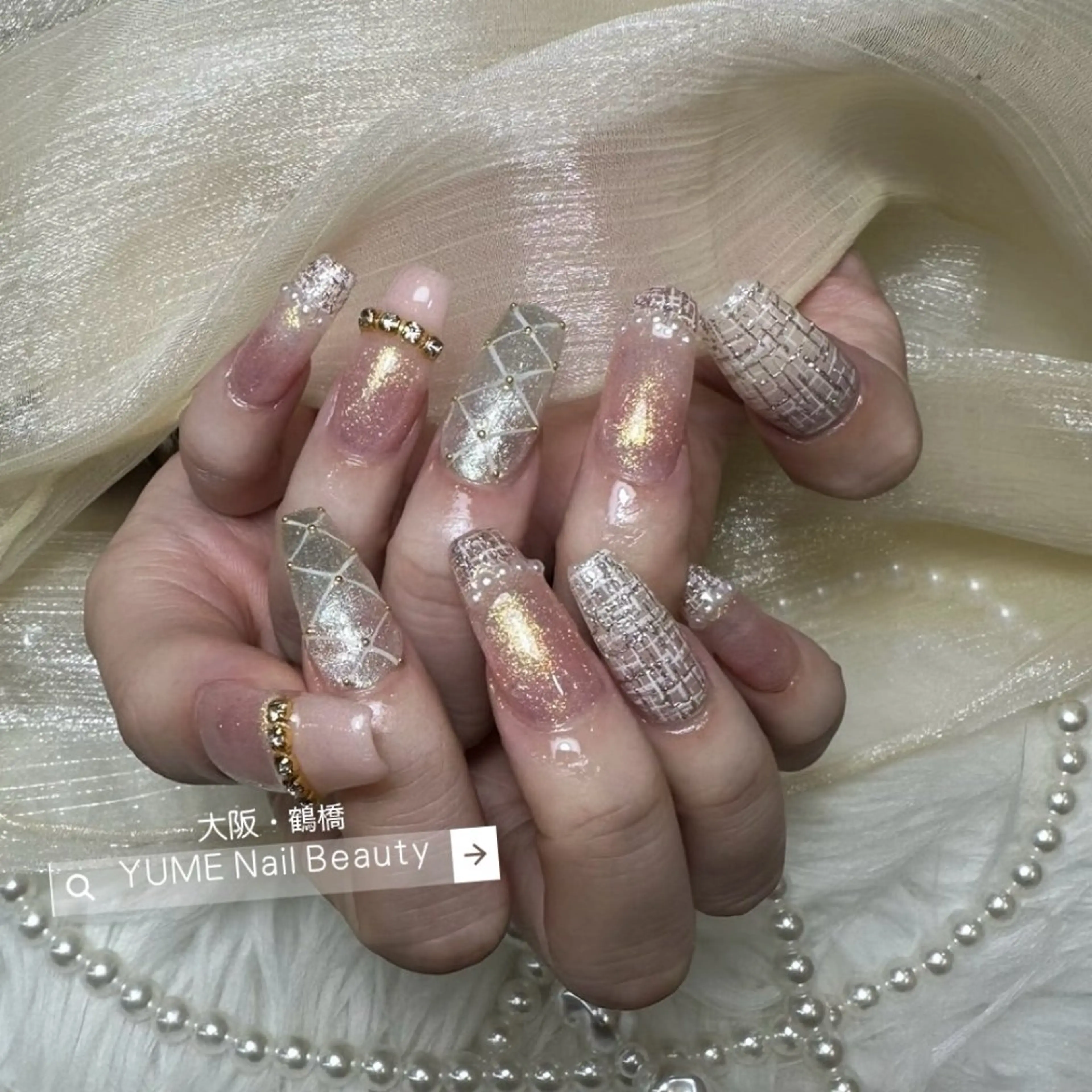ミディアム ハンドネイル ガー NAILのネイルデザイン