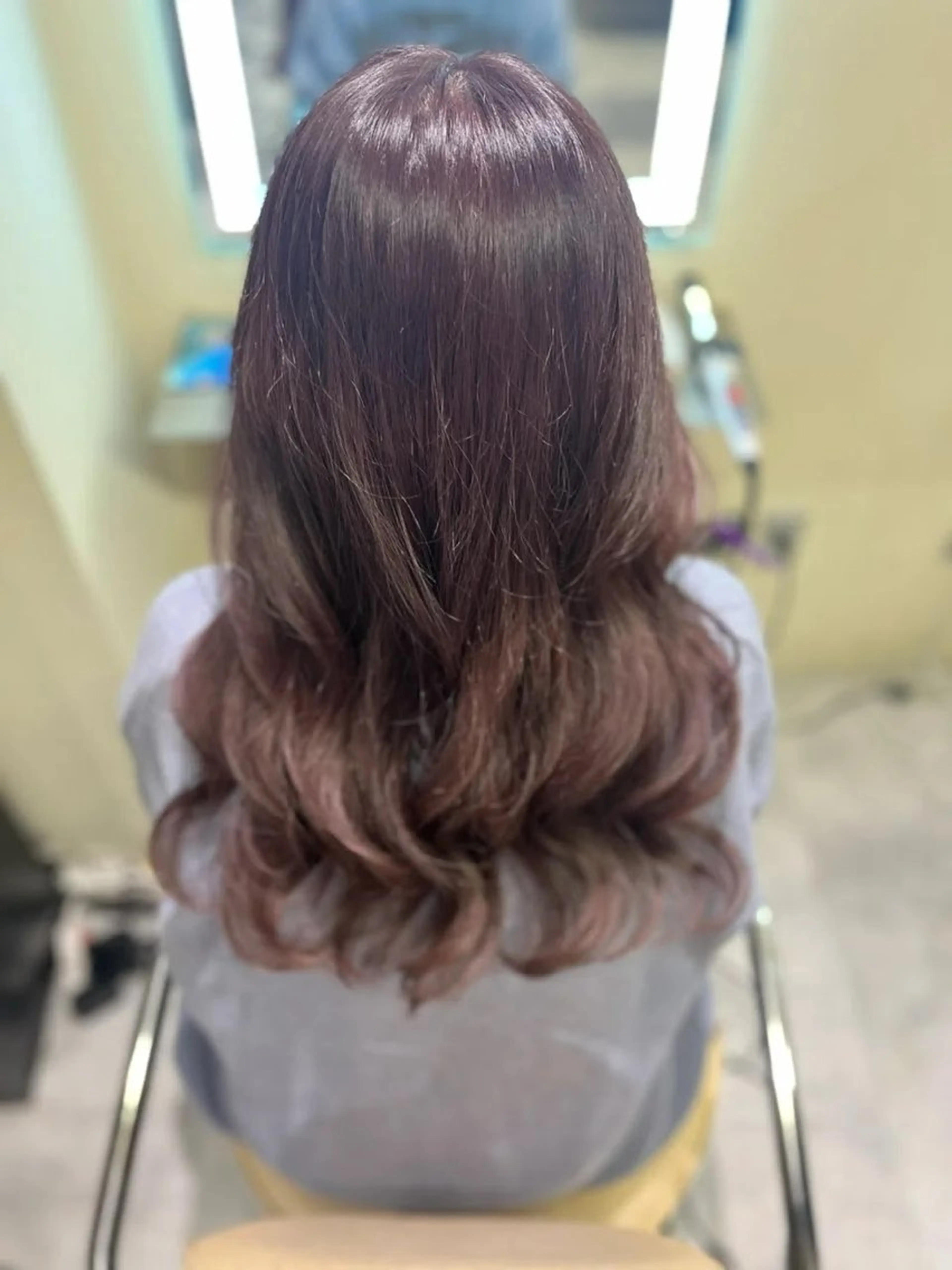 ロング カラー ヘアカラー トリートメント 🐈‍⬛多系統🕶 tsubura🖤のヘアスタイル