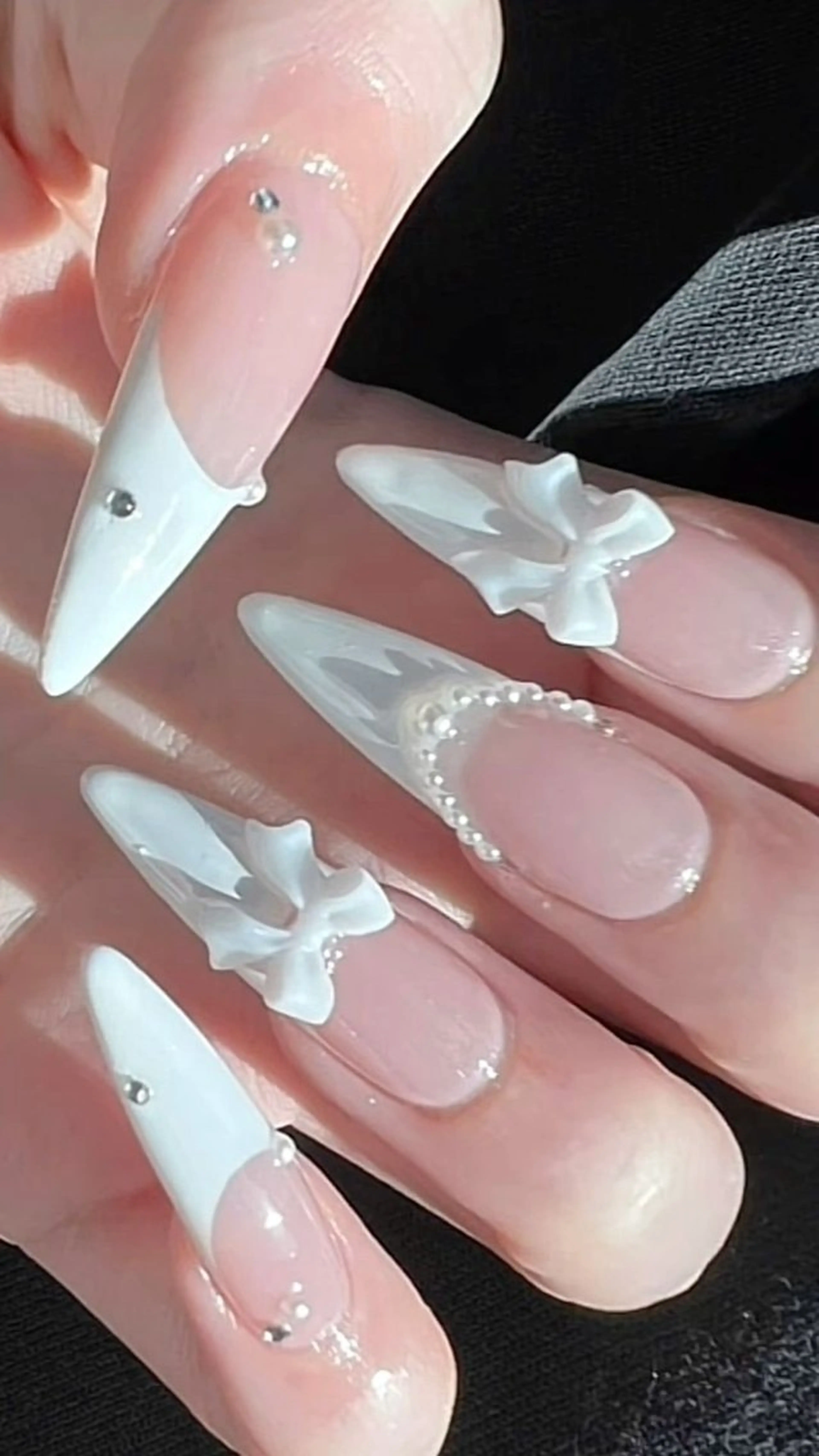 カラー グラデーションカラー ハンドネイル AIN Nailのネイルデザイン