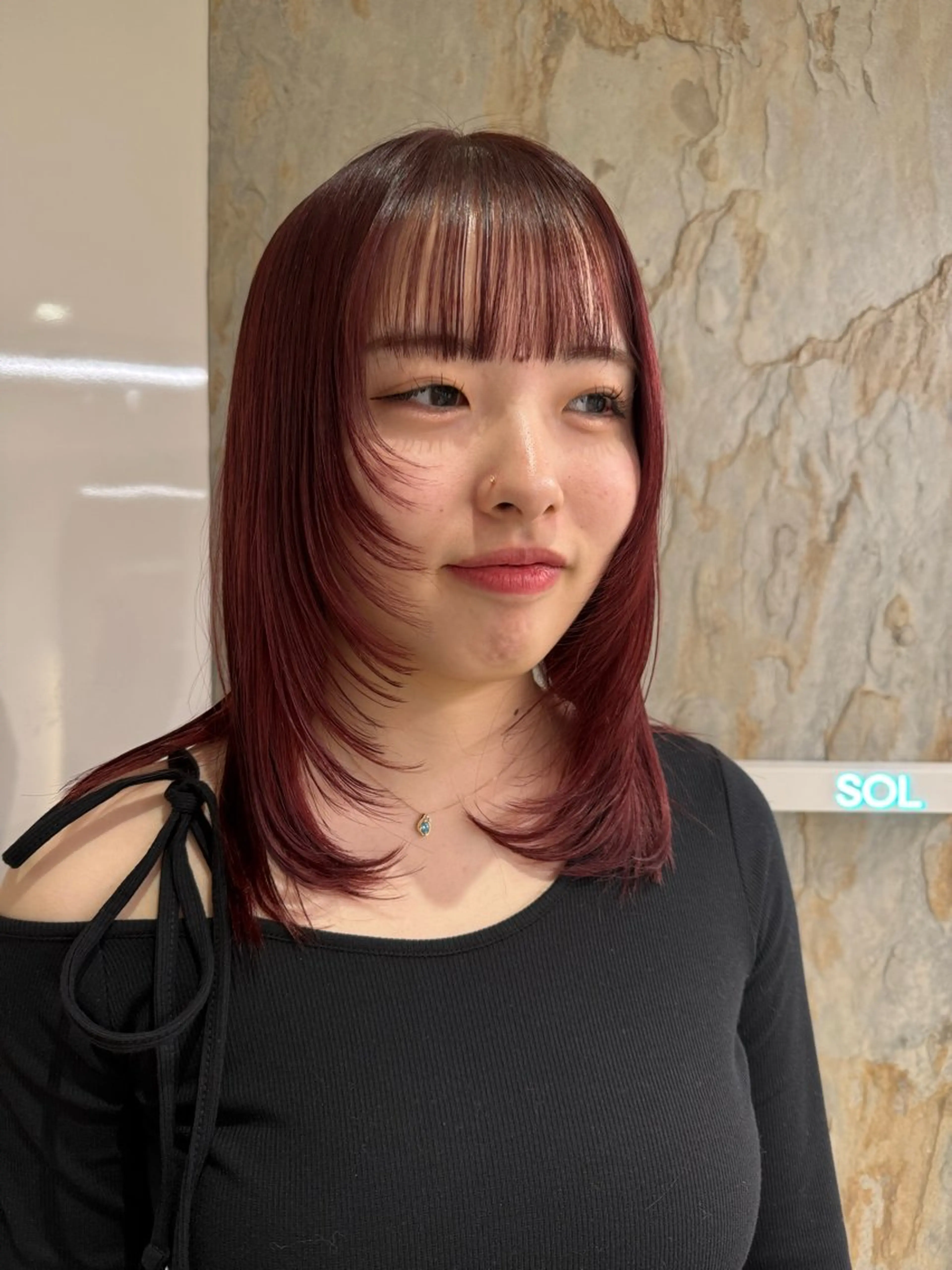 カラー 艶ブリーチ/表参道 ハイトーン /実乃梨のヘアスタイル