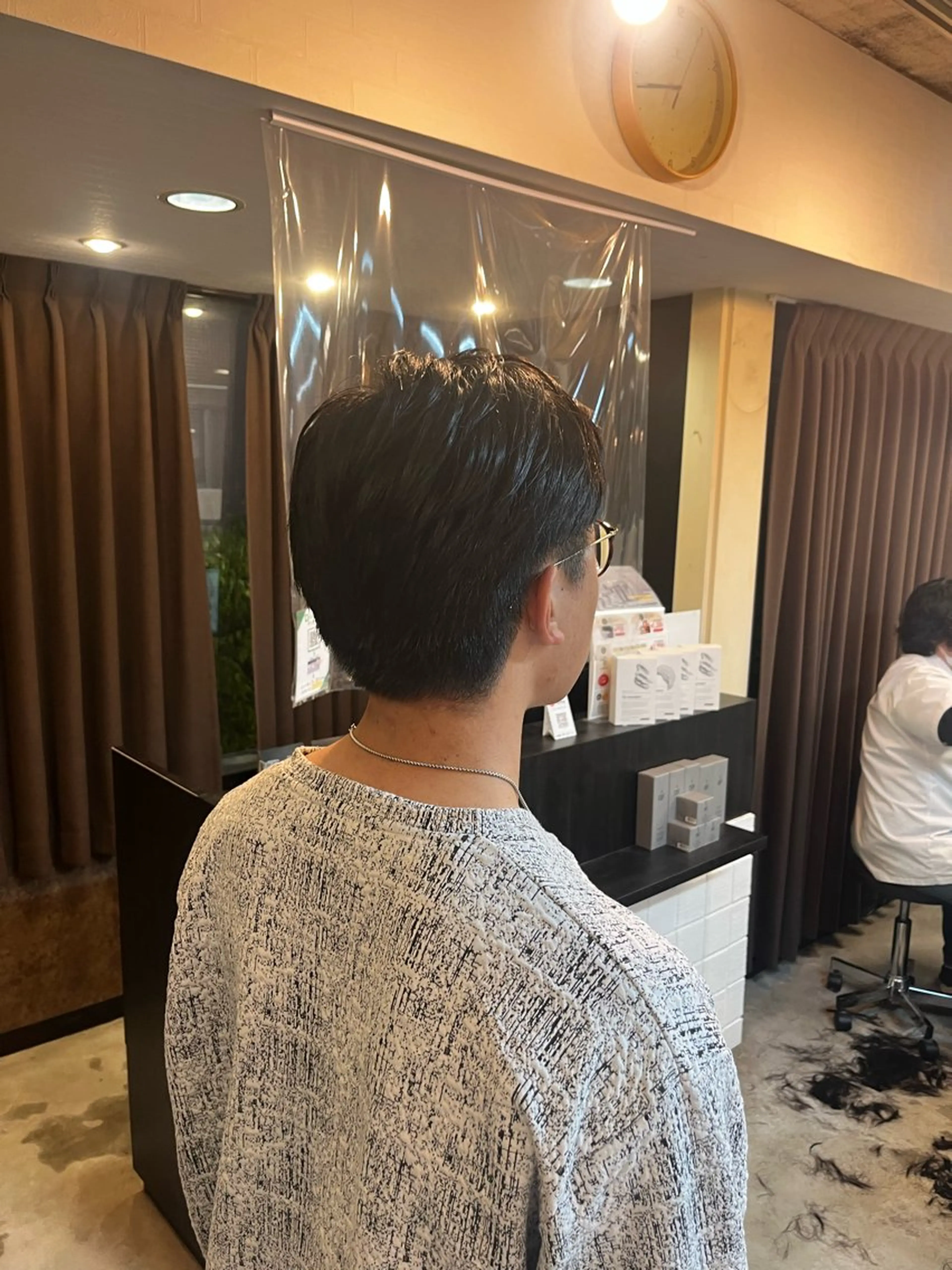 ミディアム メンズ 清水 寧生のヘアスタイル