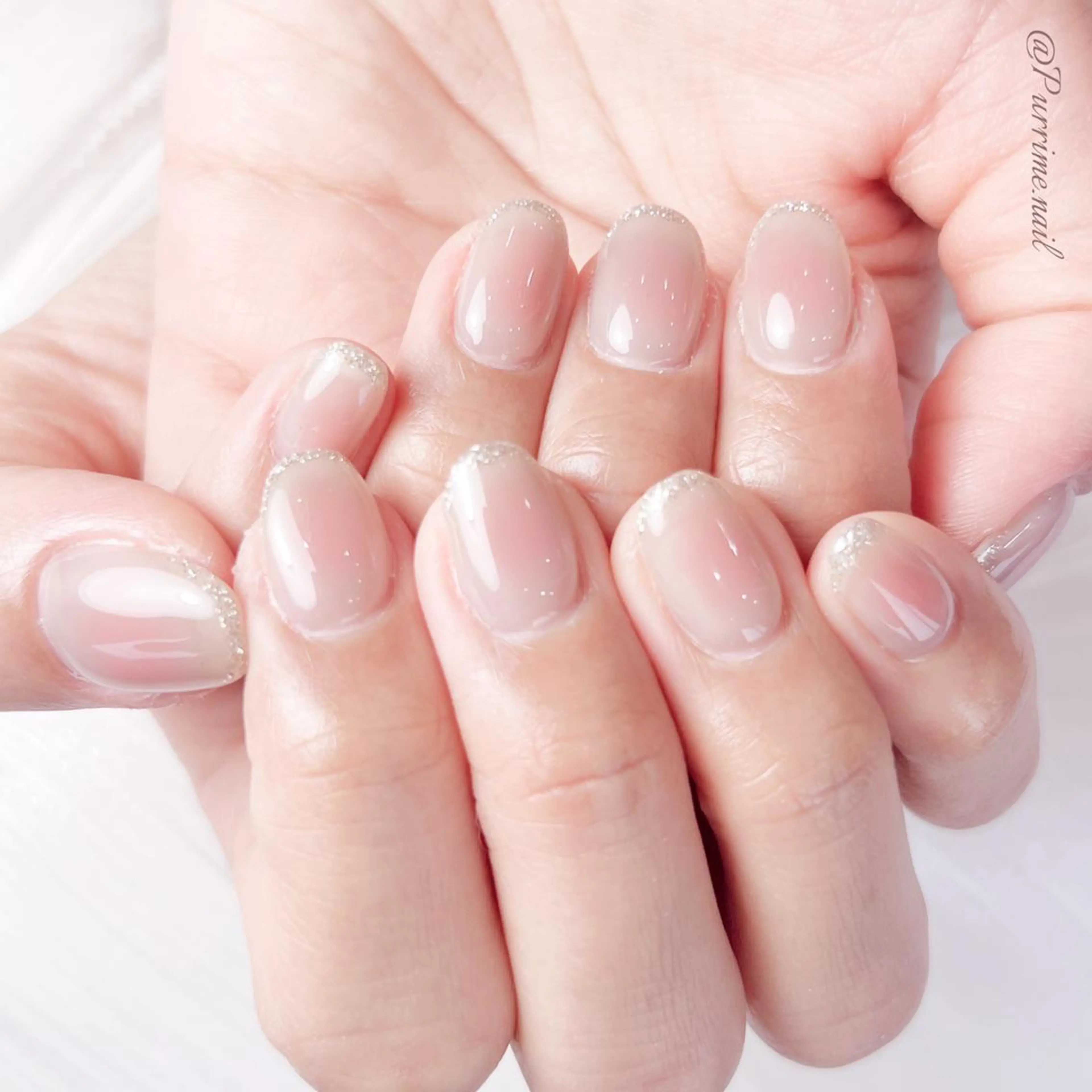 ネイル チークネイル フレンチネイル ハンドネイル 鹿取 春子Teamのネイルデザイン