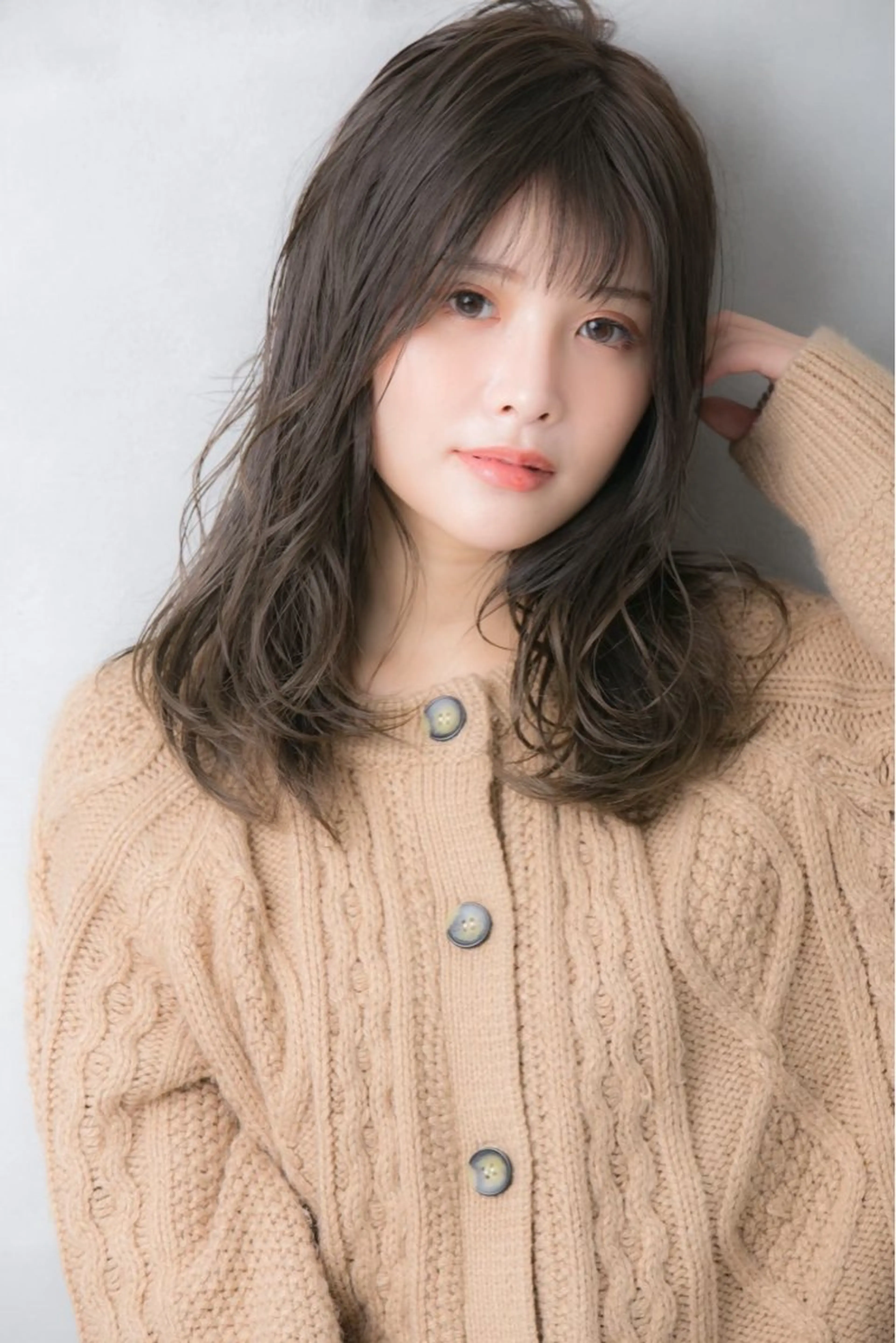 ミディアム カラー パーマ カット パーマ トリートメント 平日オススメ✨ プチプラ✨山下のヘアスタイル