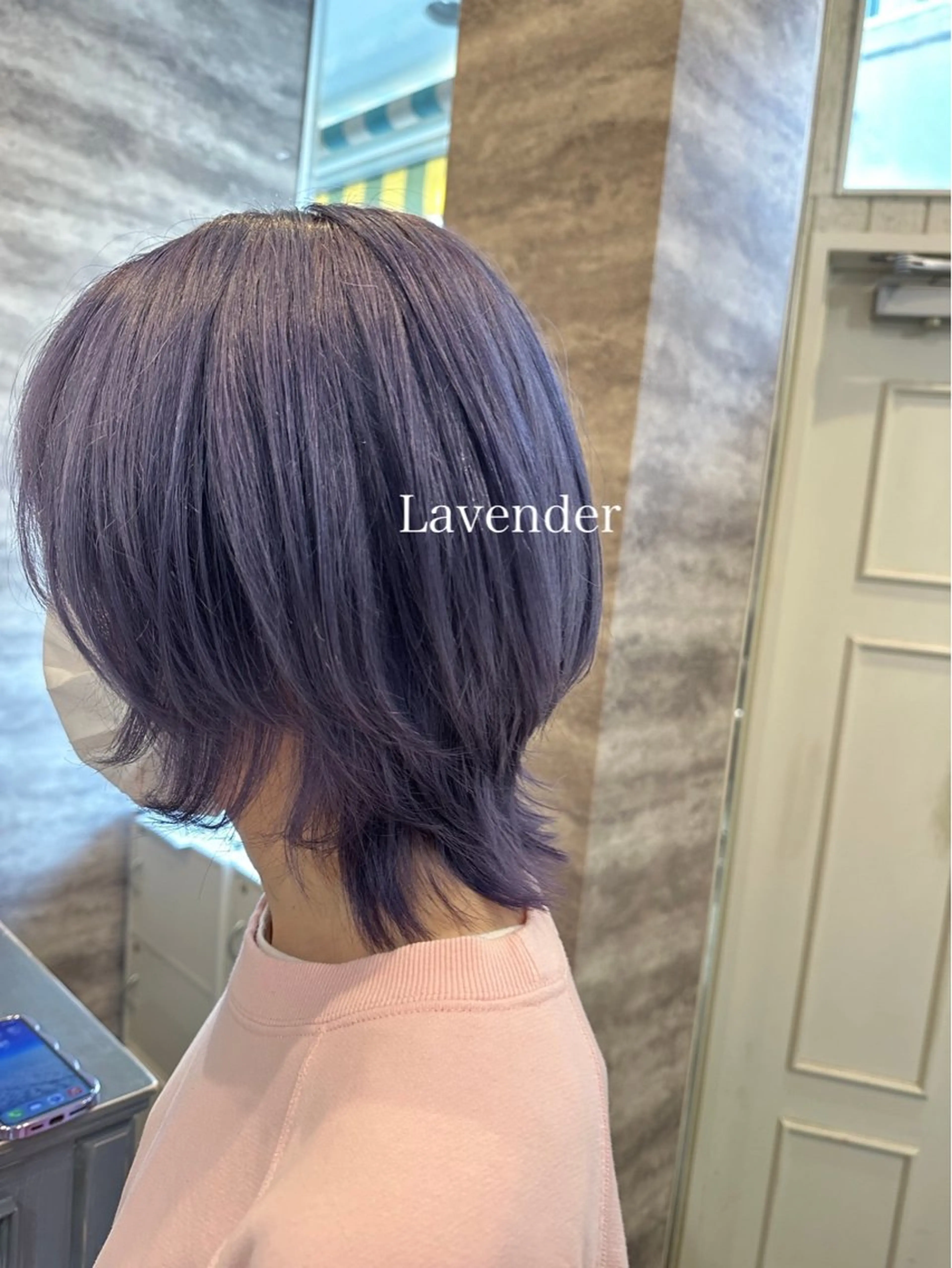 ショート カラー ブリーチ ブルーカラー ダブルカラー グラデーションカラー ハイライトカラー 🫟Blanco🫟 Color&Careのヘアスタイル