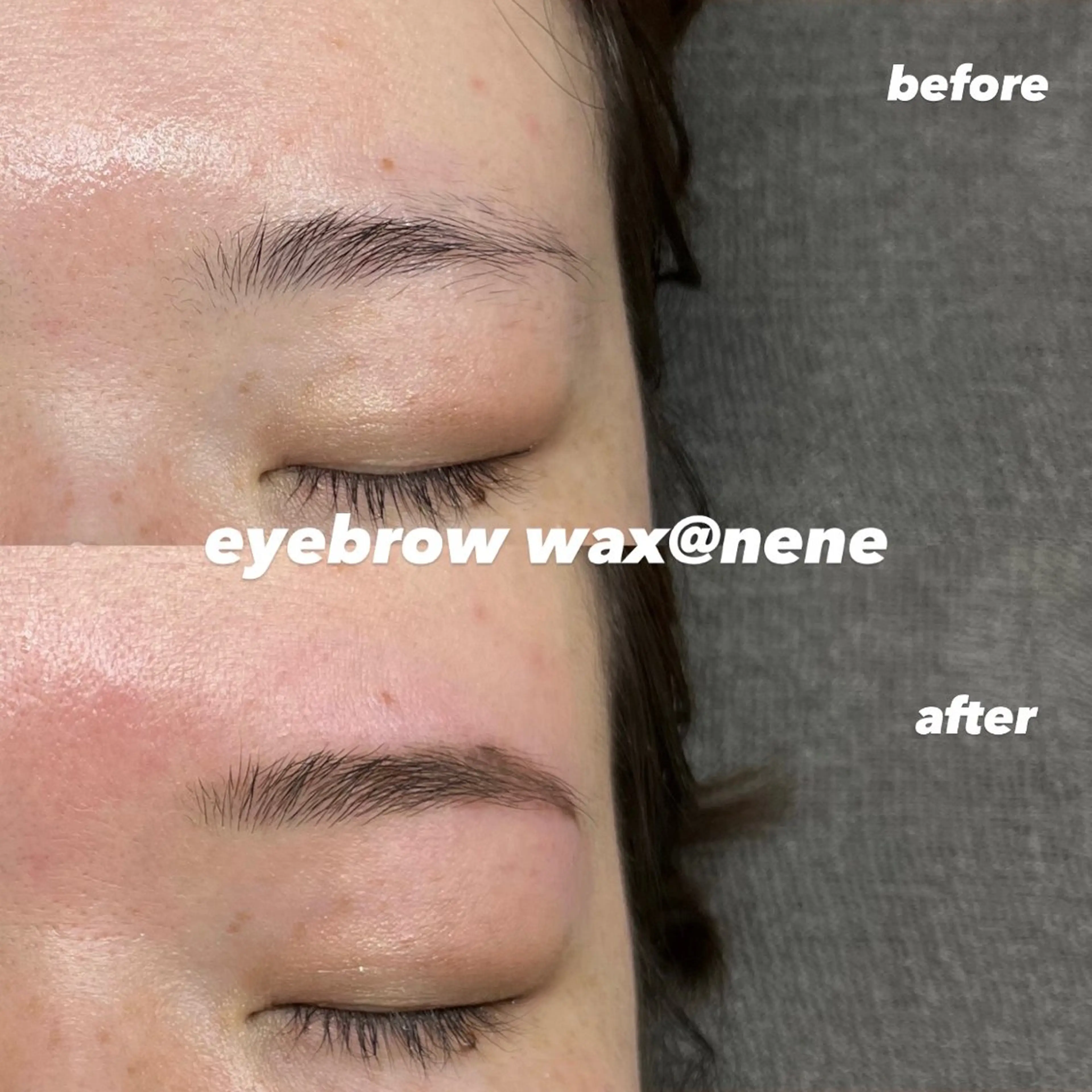 アイブロウ 垢抜け美眉wax 肌質改善🤍Neneの眉毛・アイブロウイメージ