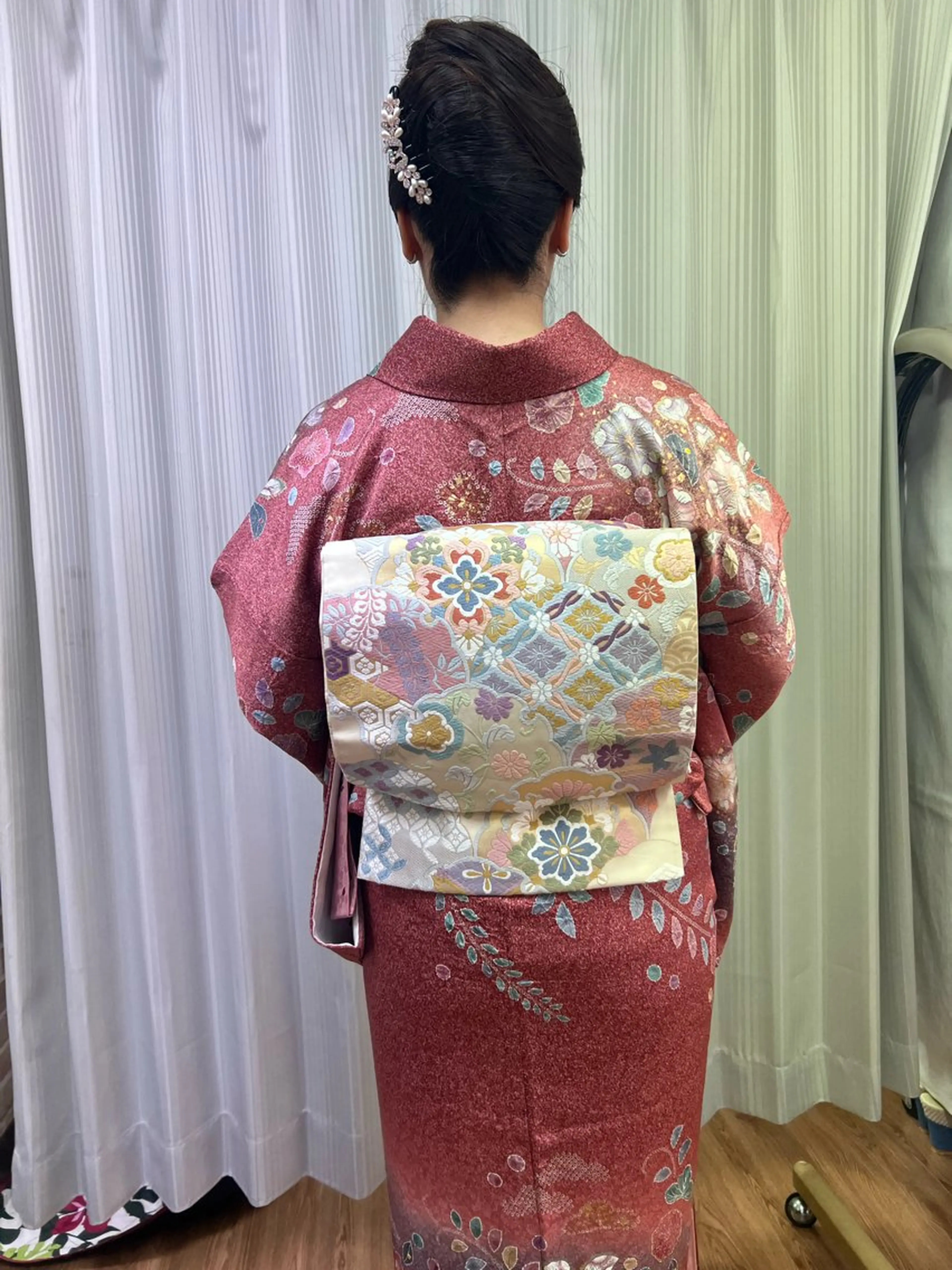 着付け 萱場 利恵のヘアスタイル