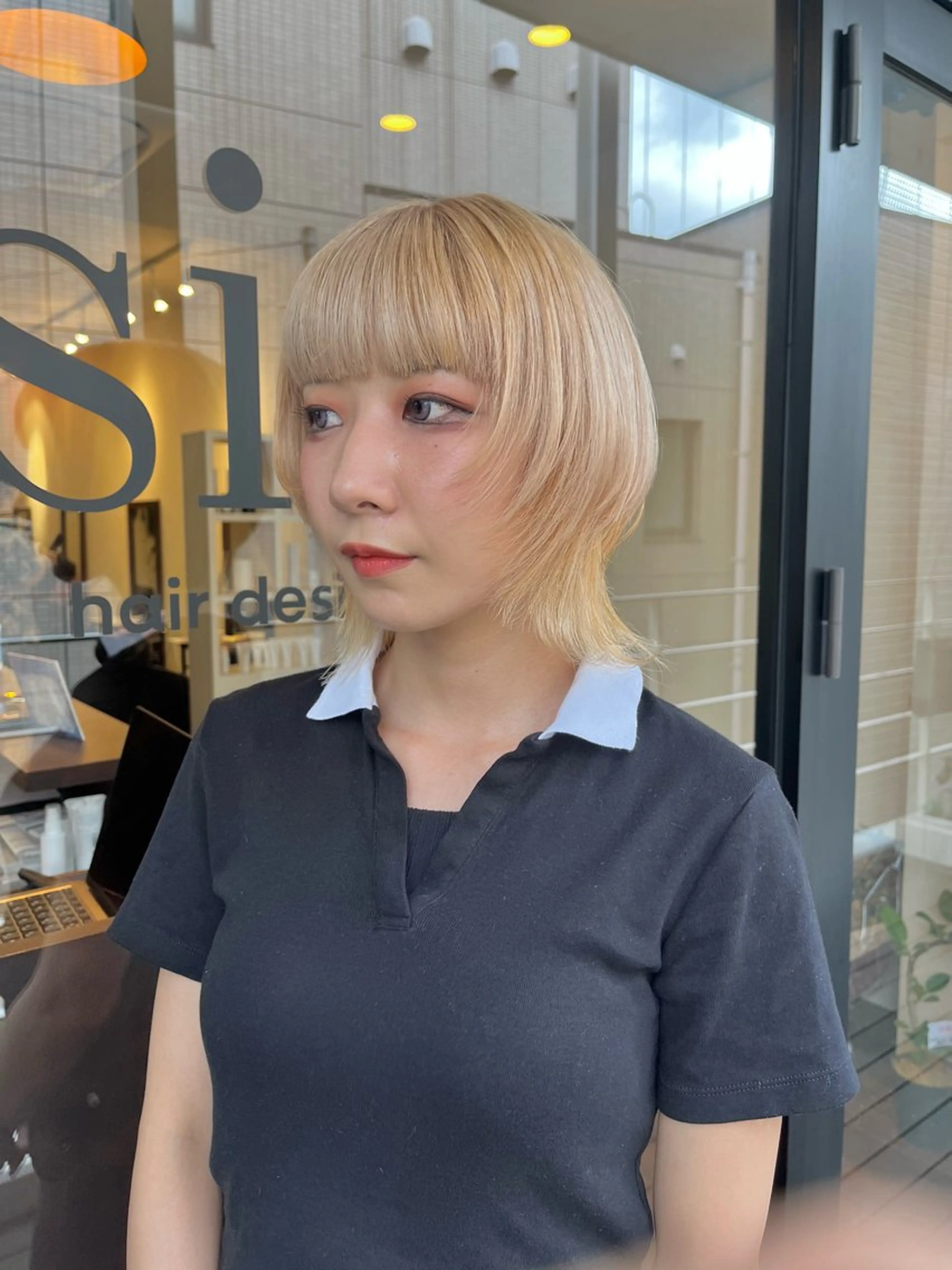 ショート ショートヘア ウルフカット ヘアカラー トリートメント MIKI /Sio.hairのヘアスタイル