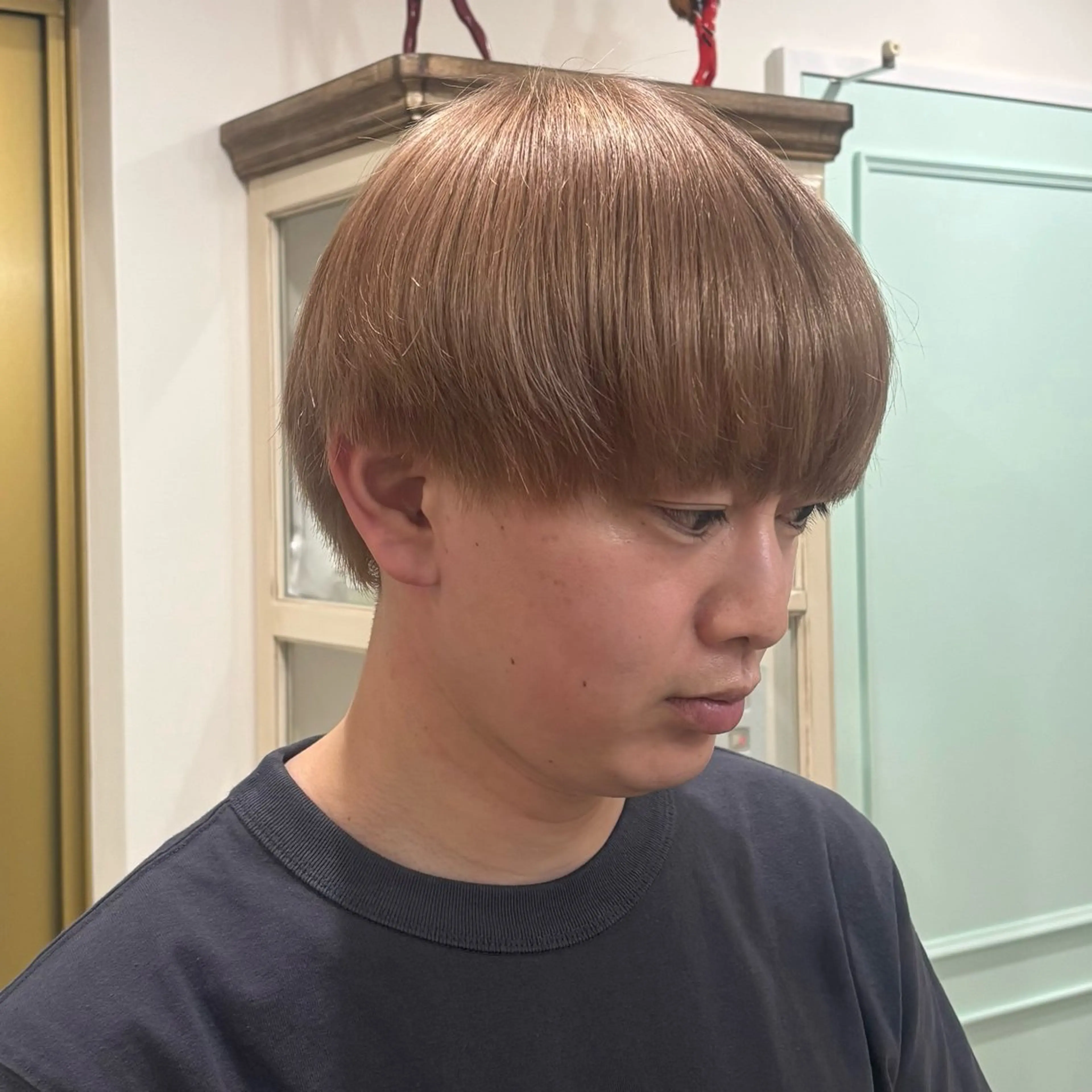 メンズ ヘアカラー 美容室ORIKA AI レイヤーカットのヘアスタイル