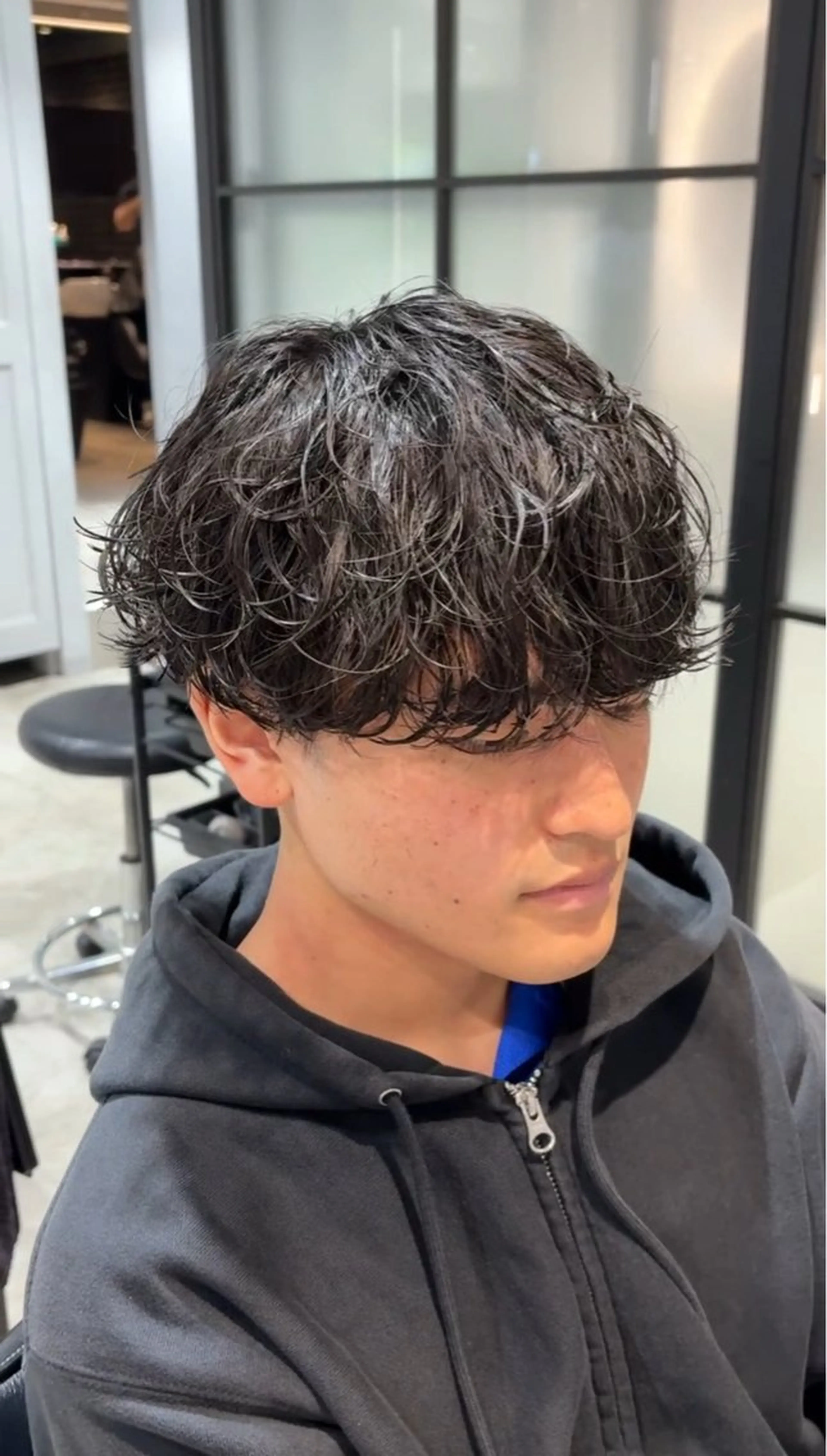 パーマ メンズ メンズパーマ カット パーマ メンズカット松戸/韓 国/メンズパーマ航太のヘアスタイル