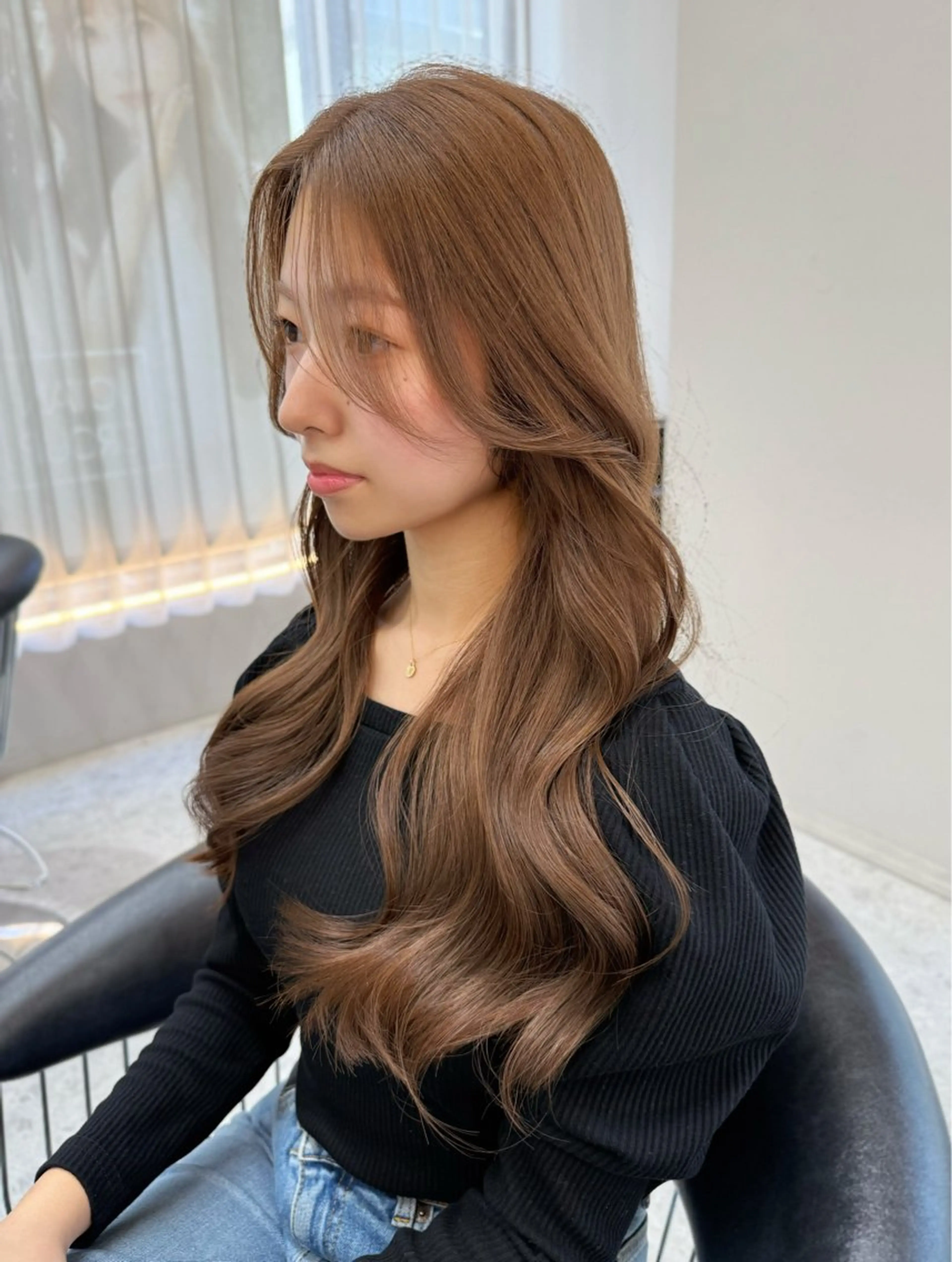 ロング 韓国風ヘア 平山 翔意のヘアスタイル