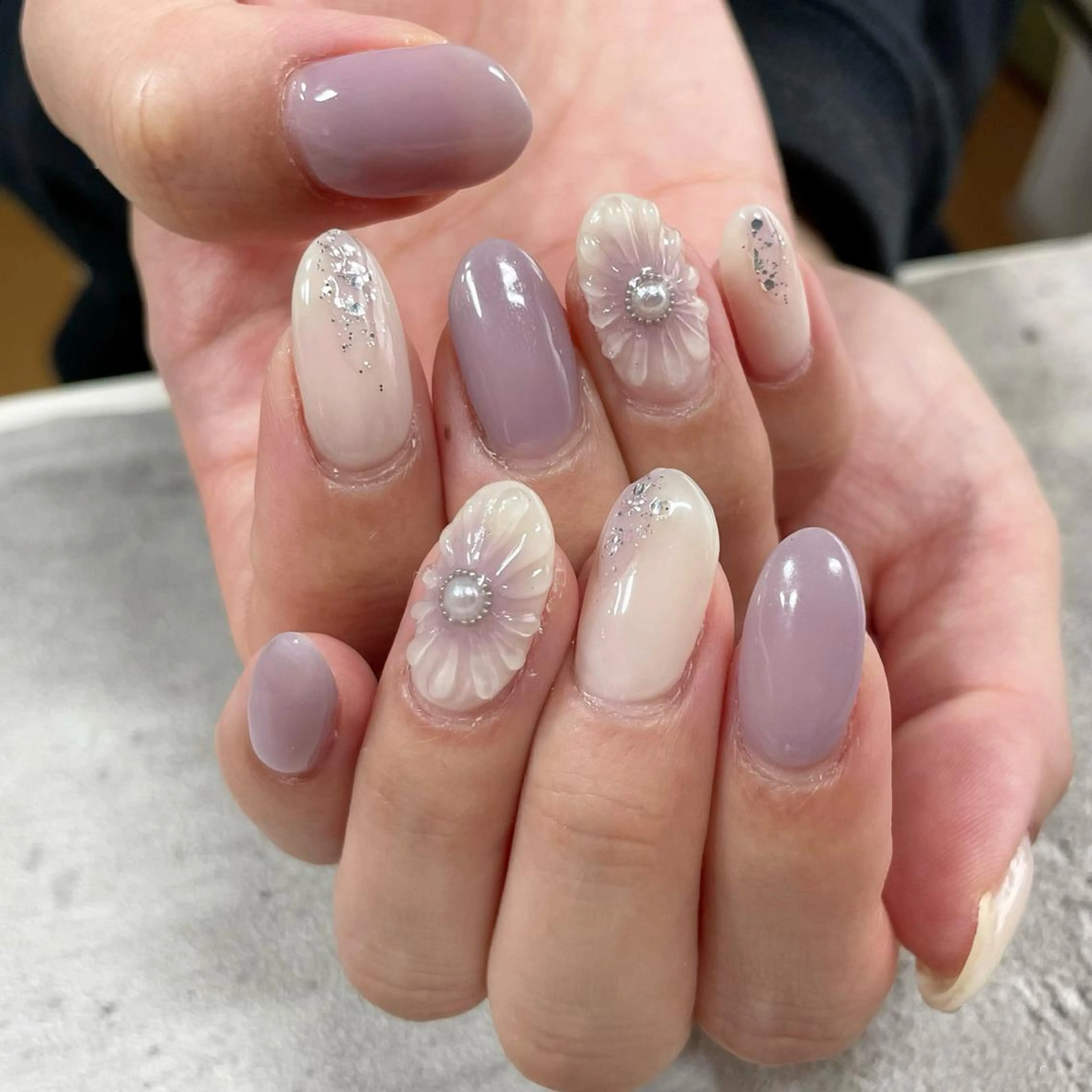 ネイル ジェルネイル 東 千夏のネイルデザイン