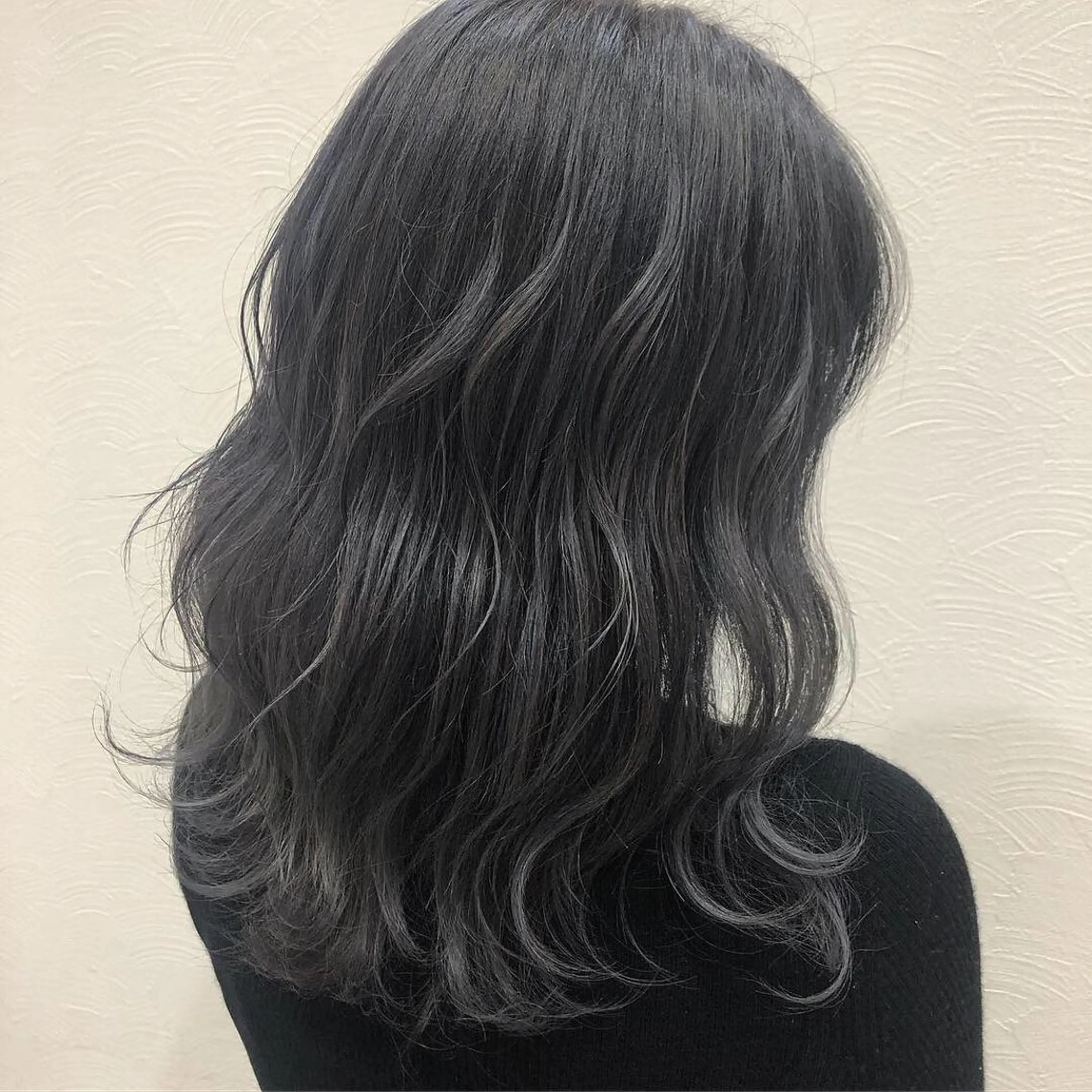 ロング カラー なかの たくみのヘアスタイル