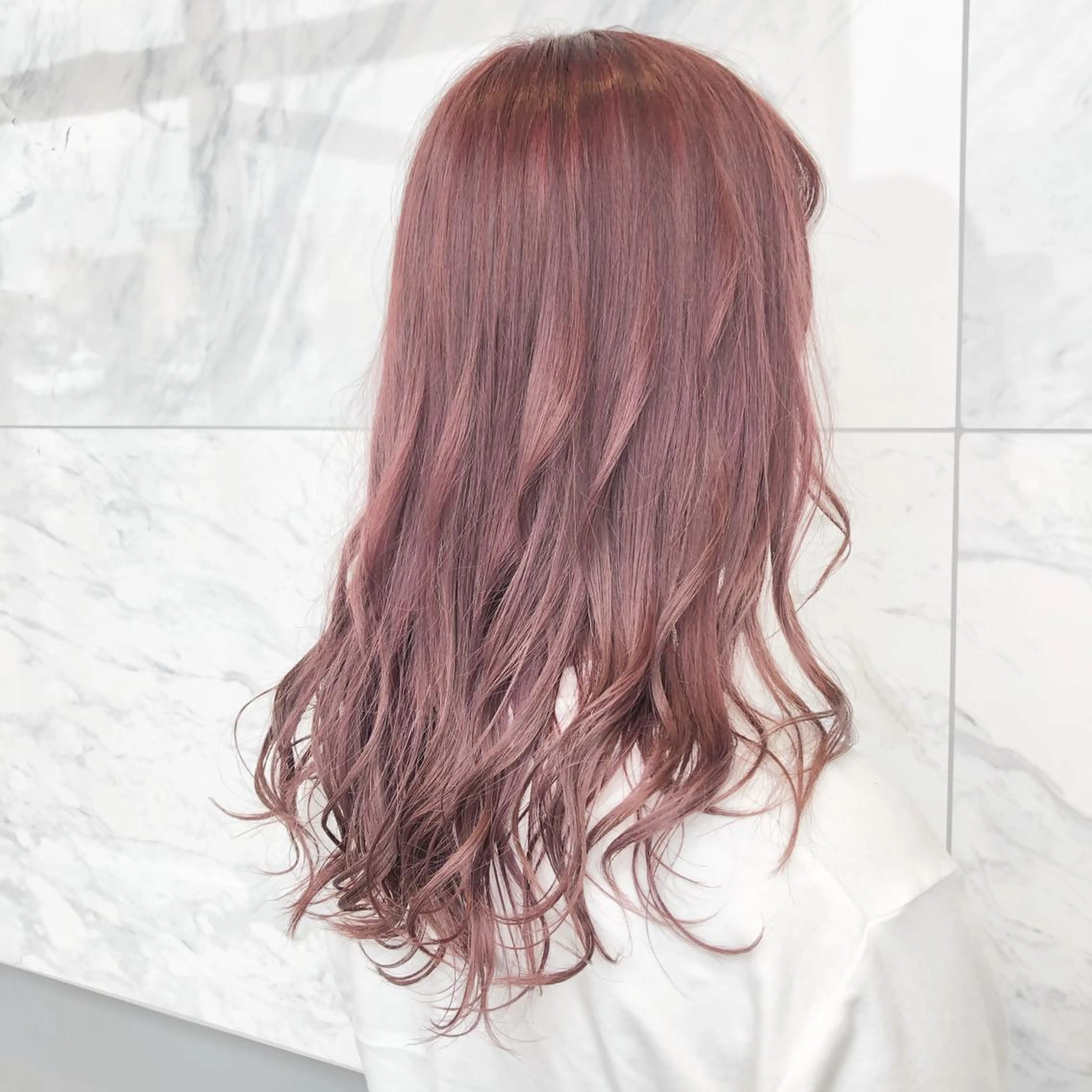 ロング カラー ヘアアレンジ yoshino yukoのマツエク・マツパデザイン