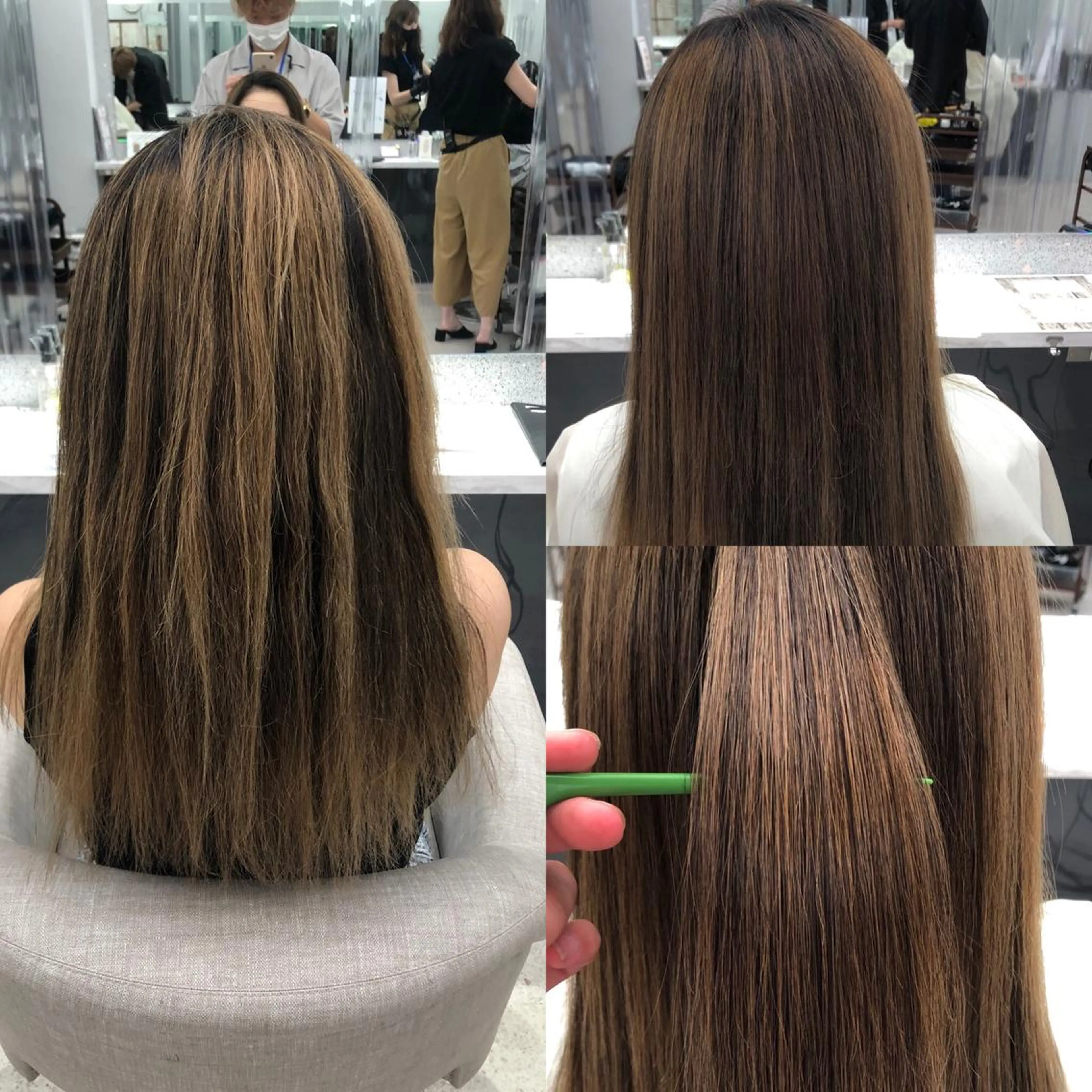 レイヤーカット/ 髪質改善/羽柴りくのヘアスタイル