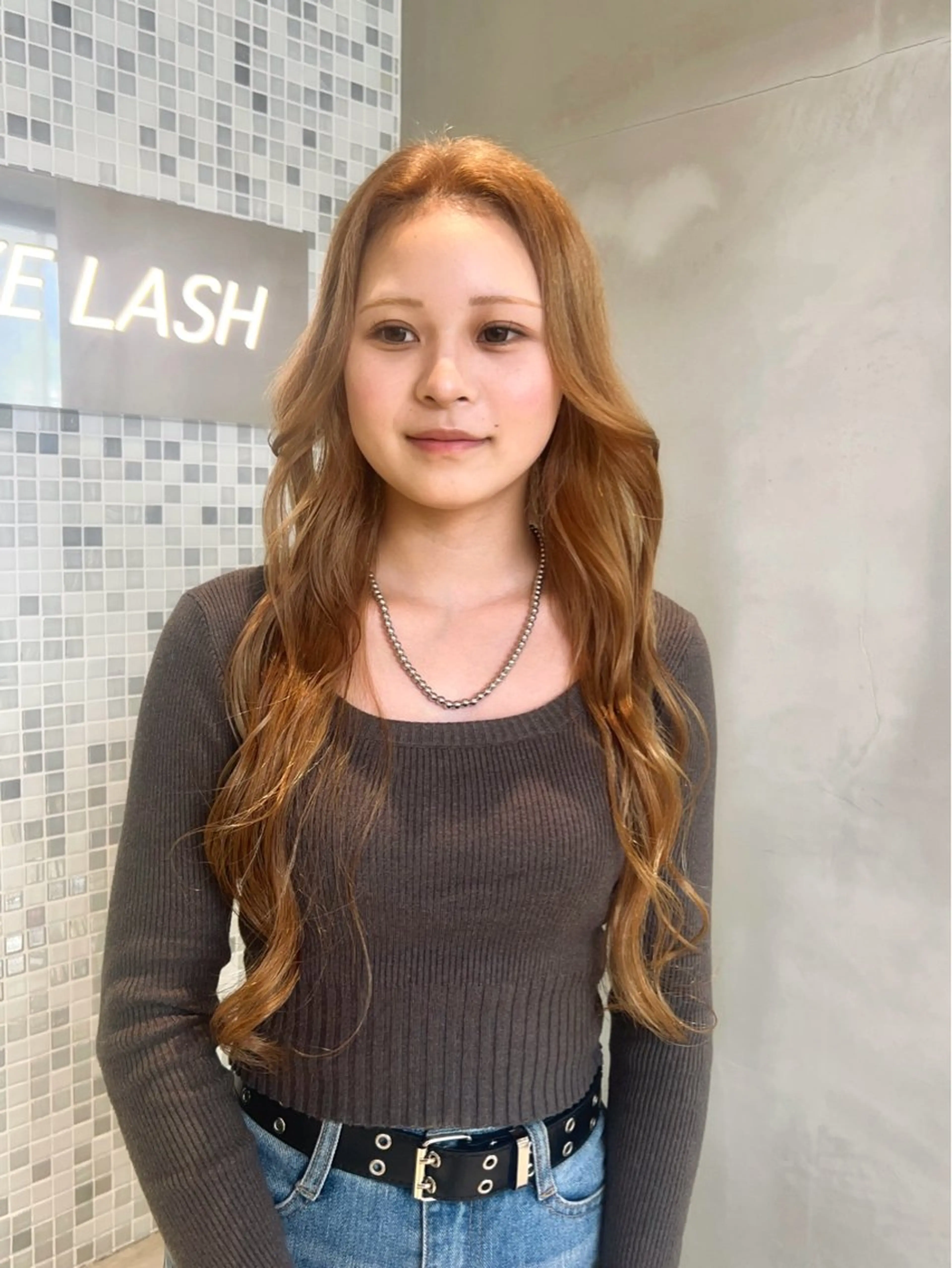 カラー ブリーチ ケアブリーチ 縮毛矯正 ヘアカラー くすみカラー/ブリ ーチ seina★のヘアスタイル