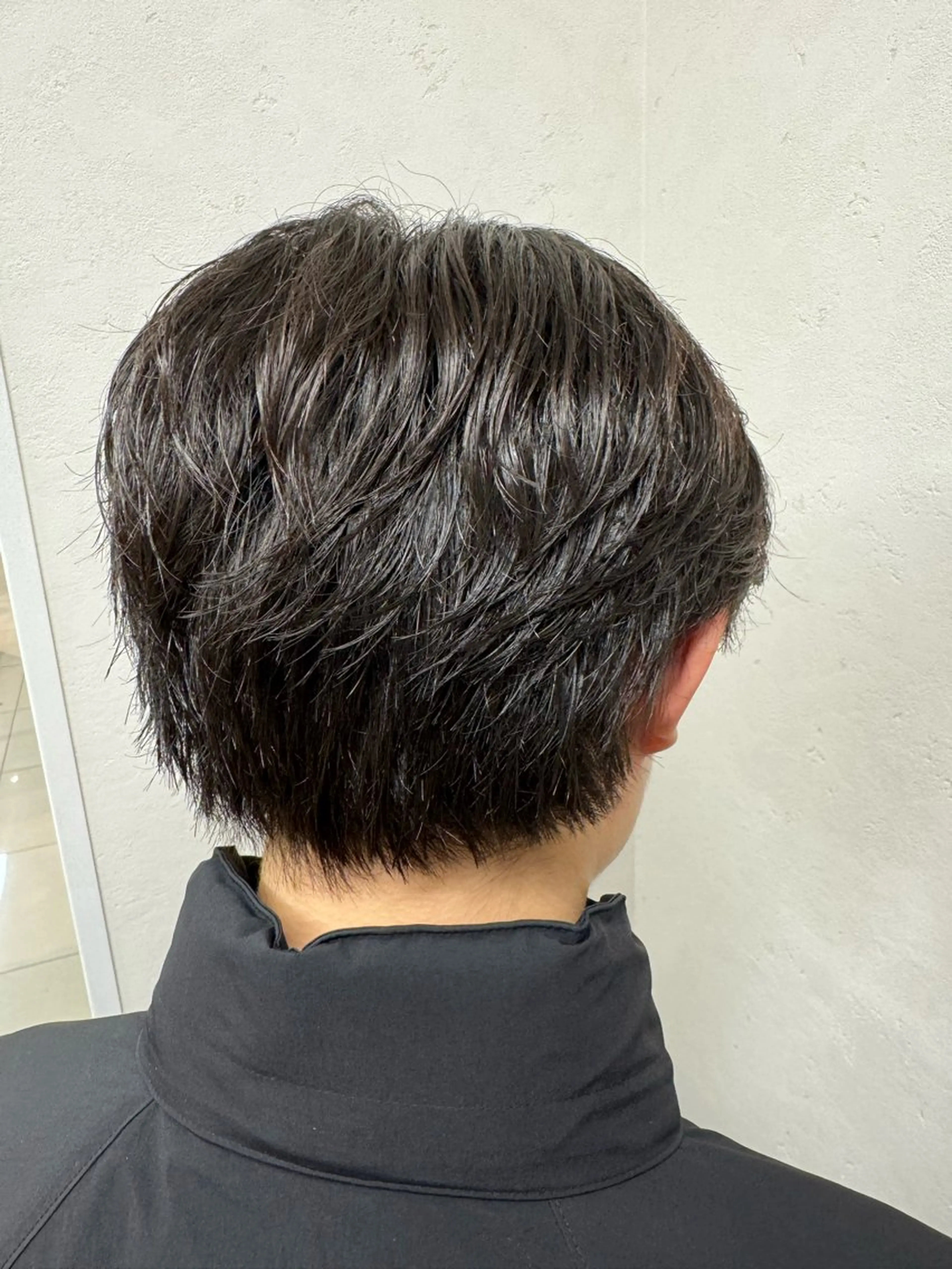 ショート メンズ カット パーマ/ハイトーン /吉田眞のヘアスタイル