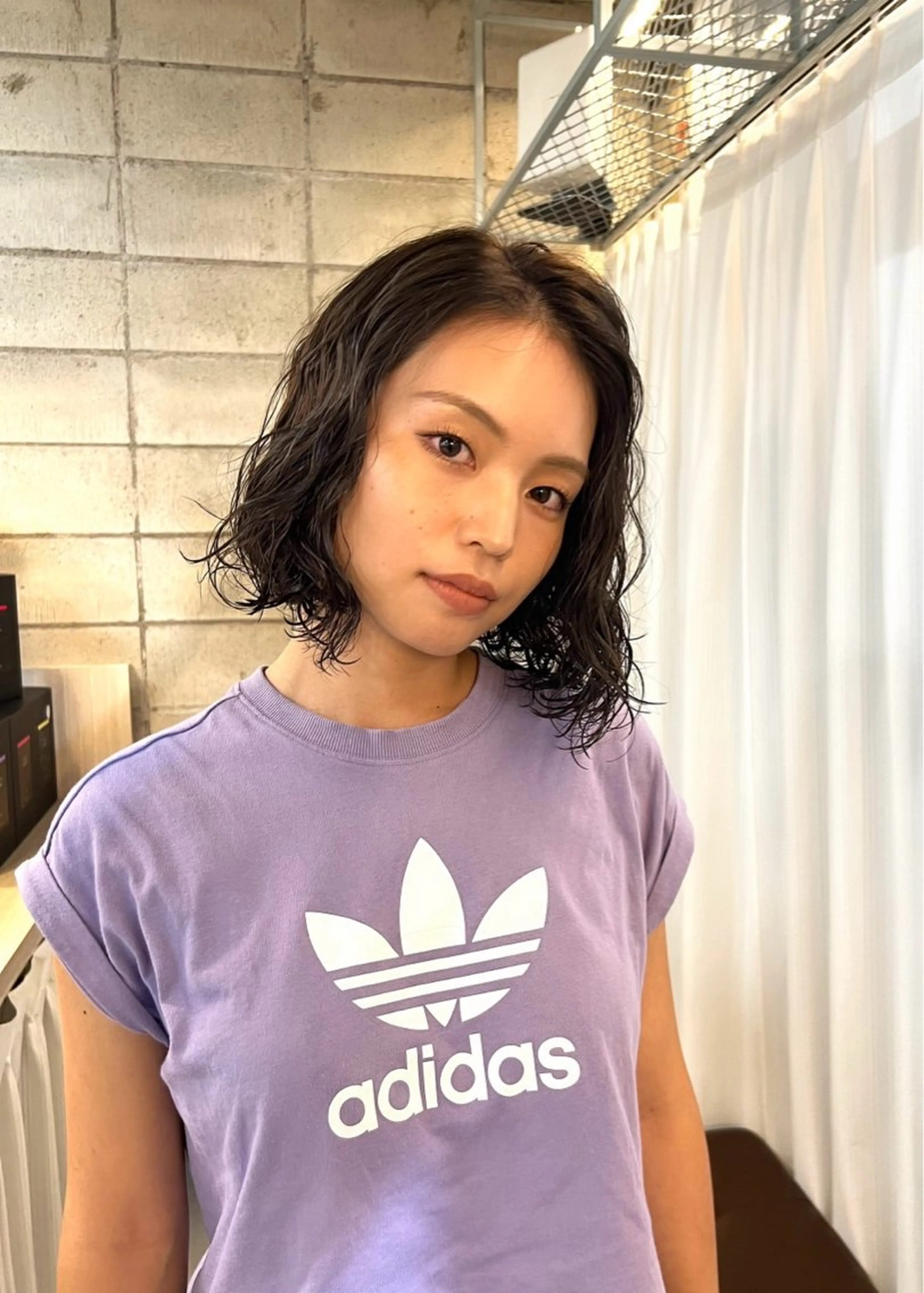 カット＋プレミアムパーマ＋トリートメントの写真