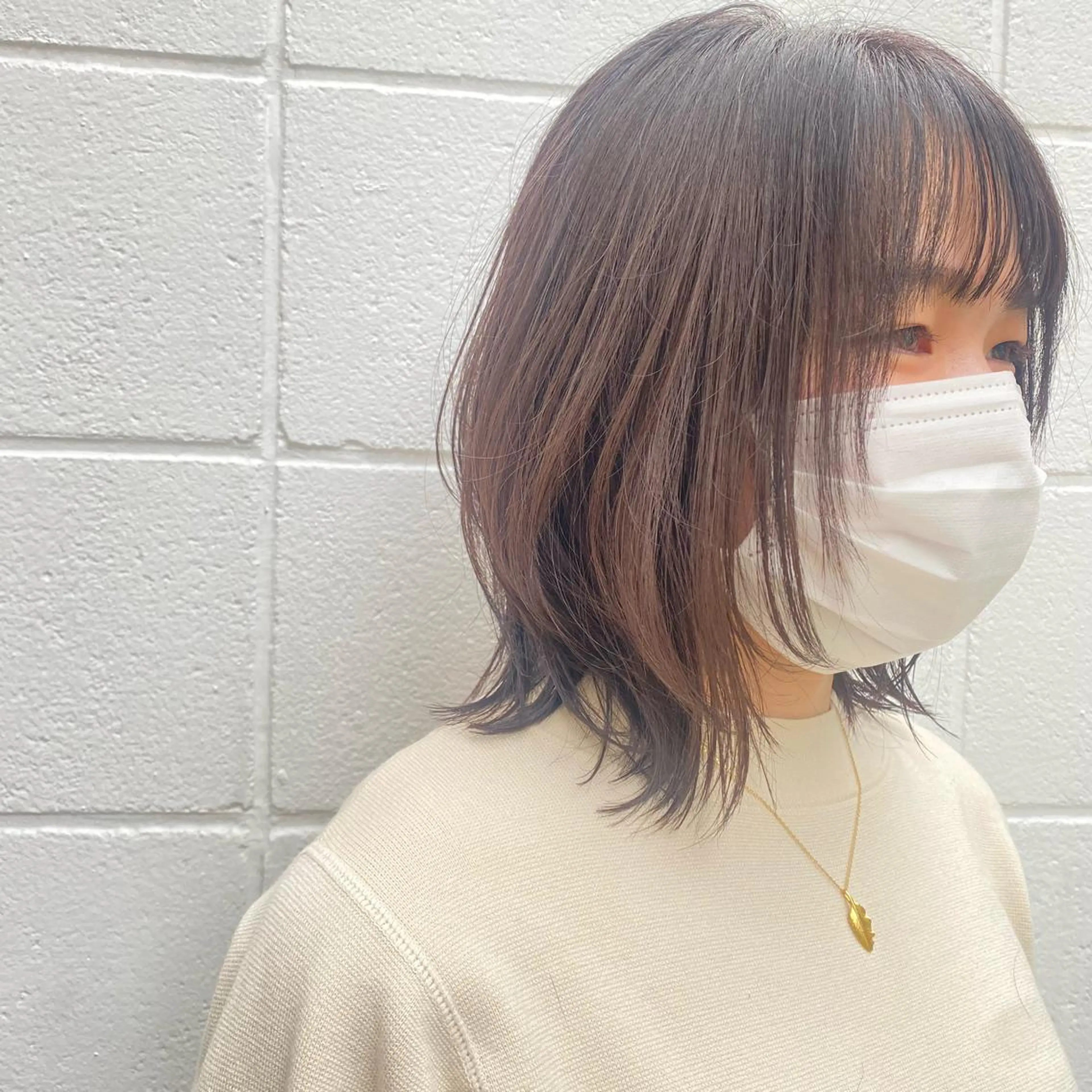 ミディアム ウルフカット rikako ✩ 大宮hips.*のヘアスタイル