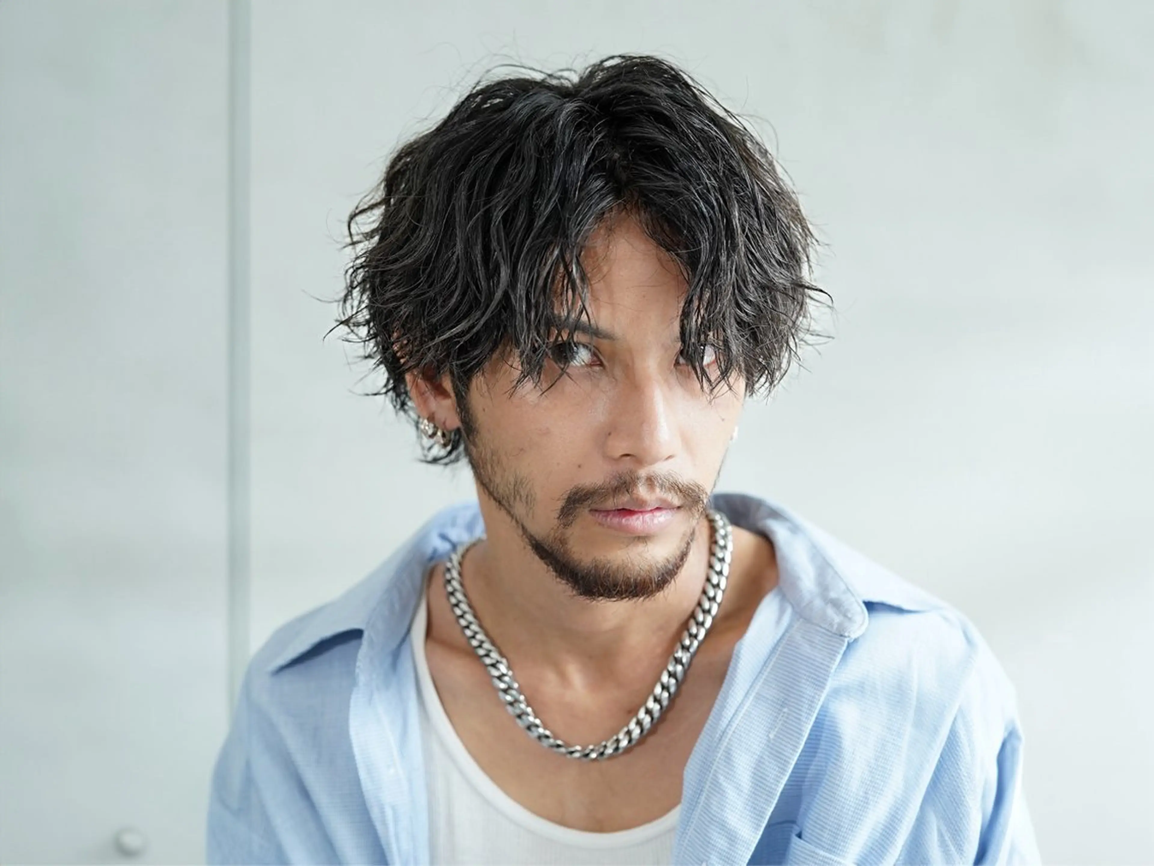 メンズ メンズパーマ 波巻きパーマ カット パーマ トリートメント fifth天神/末廣 和也のヘアスタイル