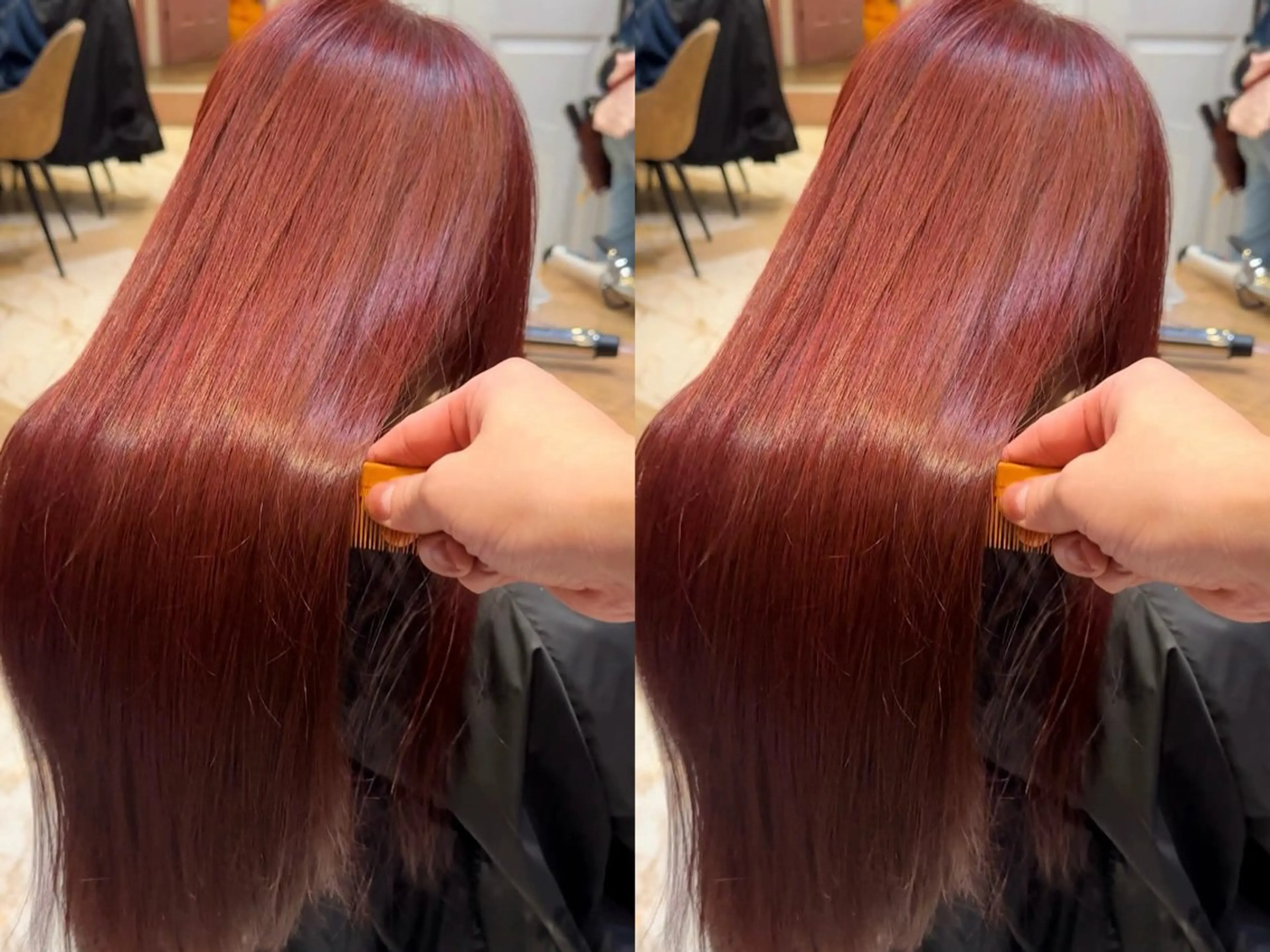 セミロング 服部大地/縮毛矯正 髪質改善の達人のヘアスタイル