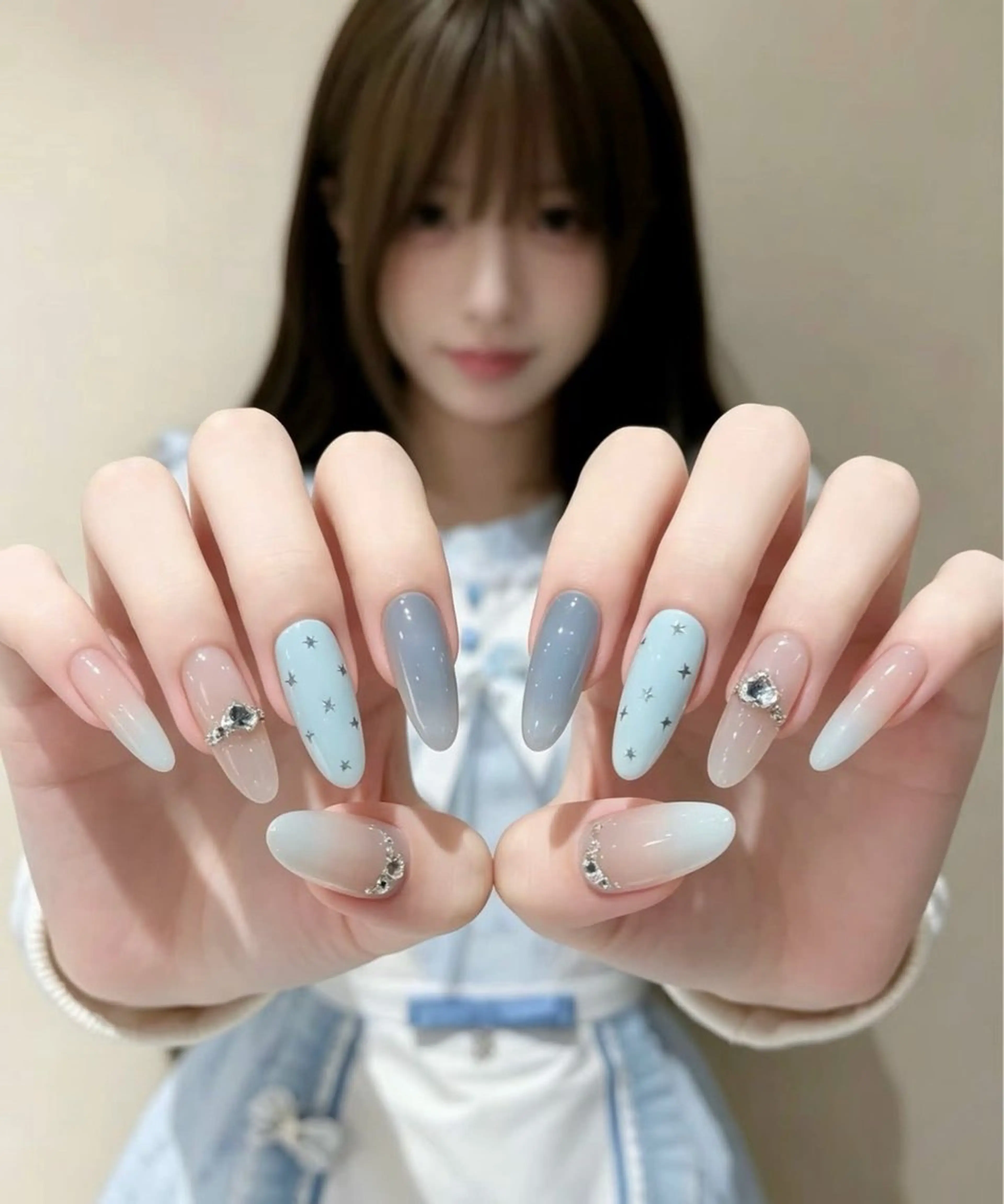 ネイル ジェルネイル マグネットネイル ハンドネイル YUKI NAILのネイルデザイン