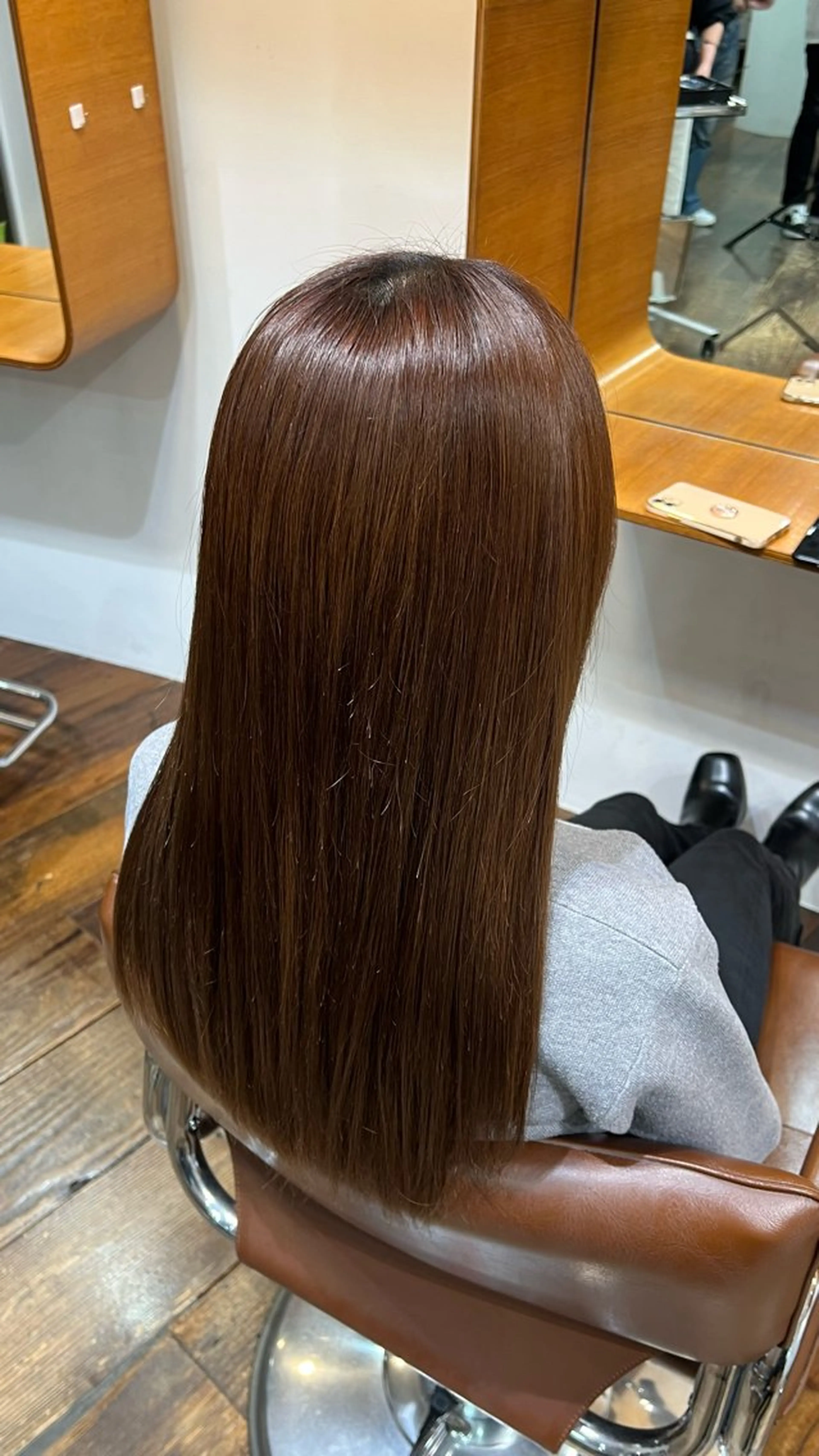 セミロング 縮毛矯正 / Hikaruのヘアスタイル