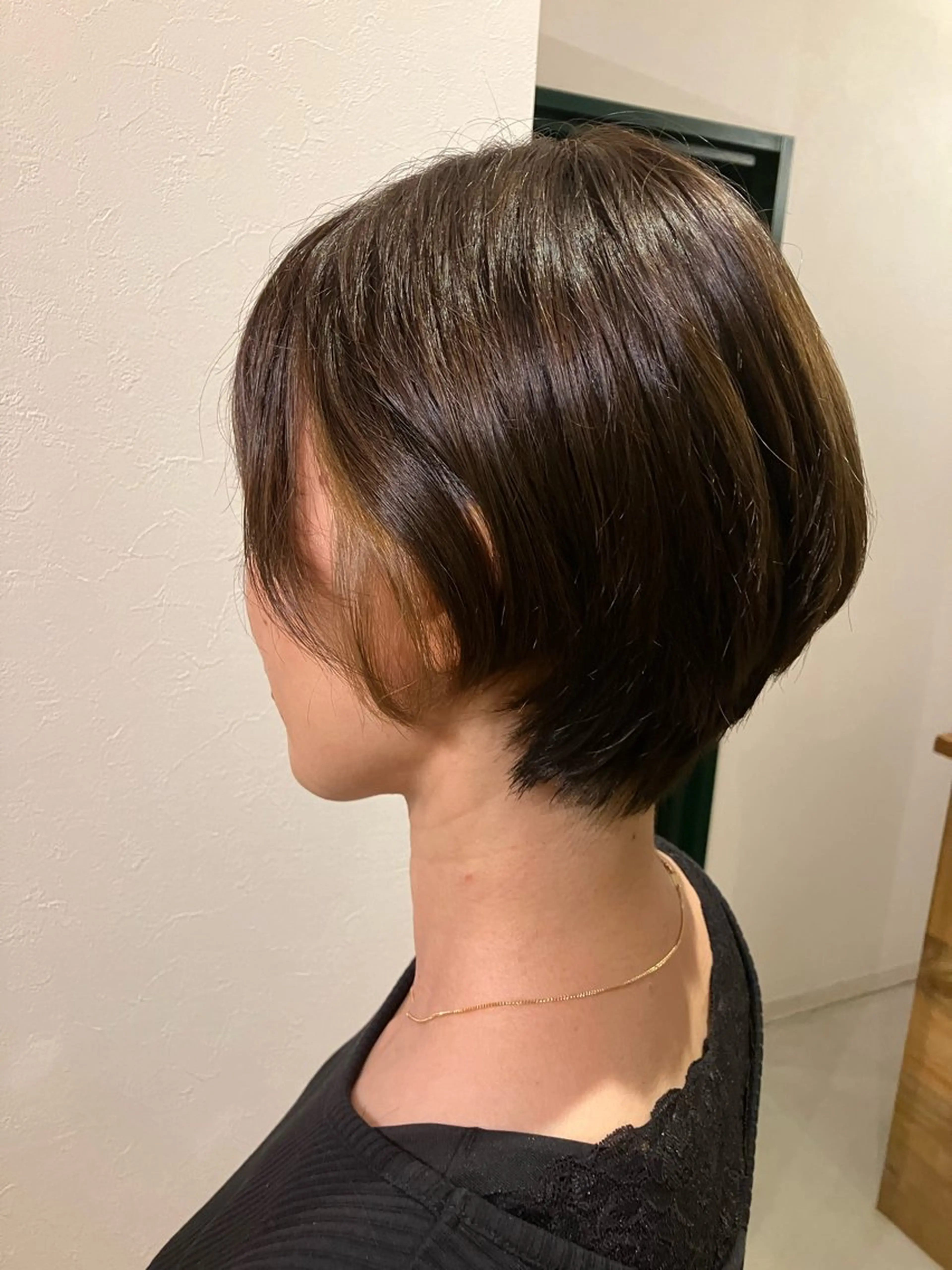 ショート カラー インナーカラー ヘアカラー 清水 美香のヘアスタイル