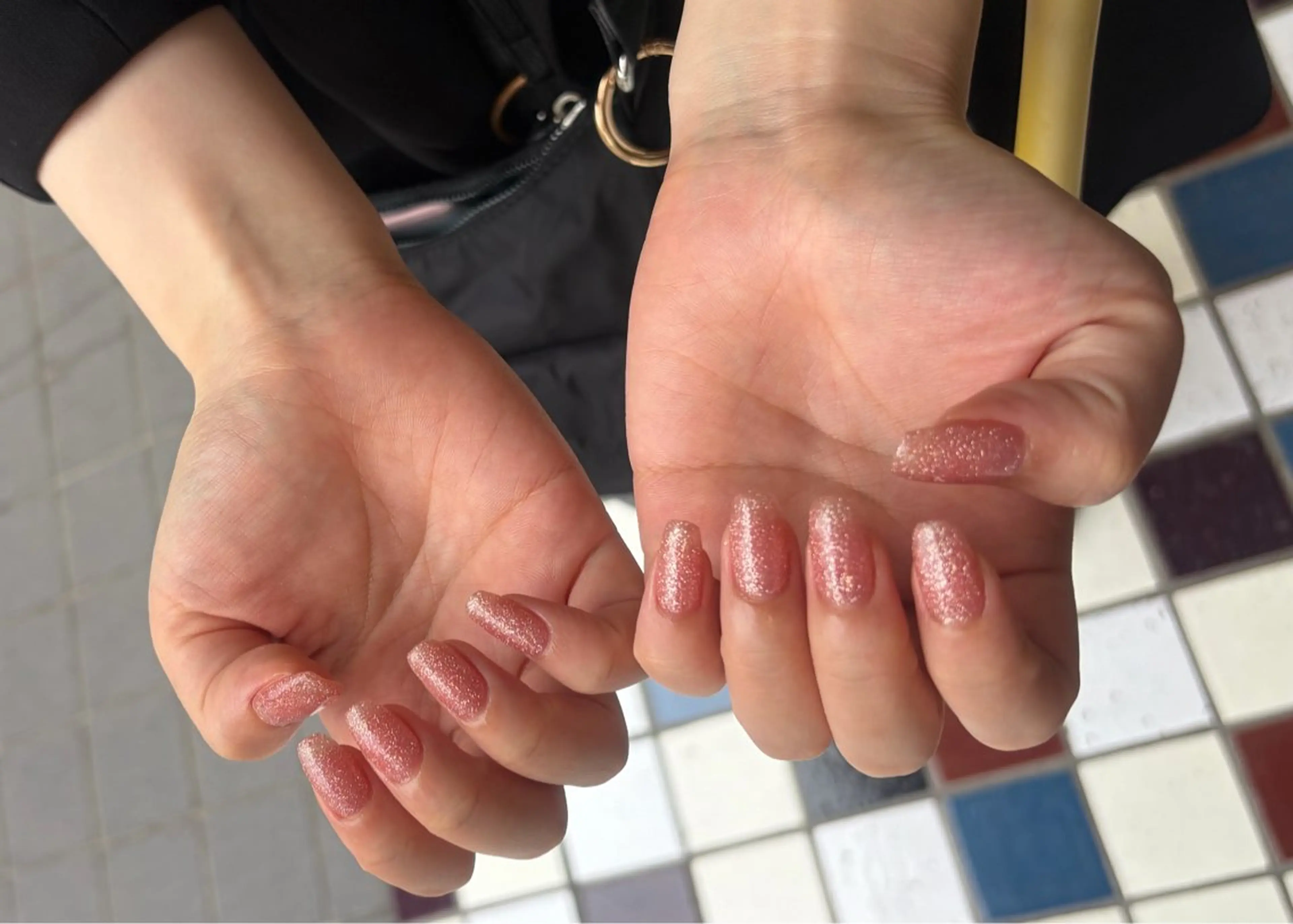 【オフあり】現金のみ⚠️ハンドジェルネイル💙練習モデルの写真