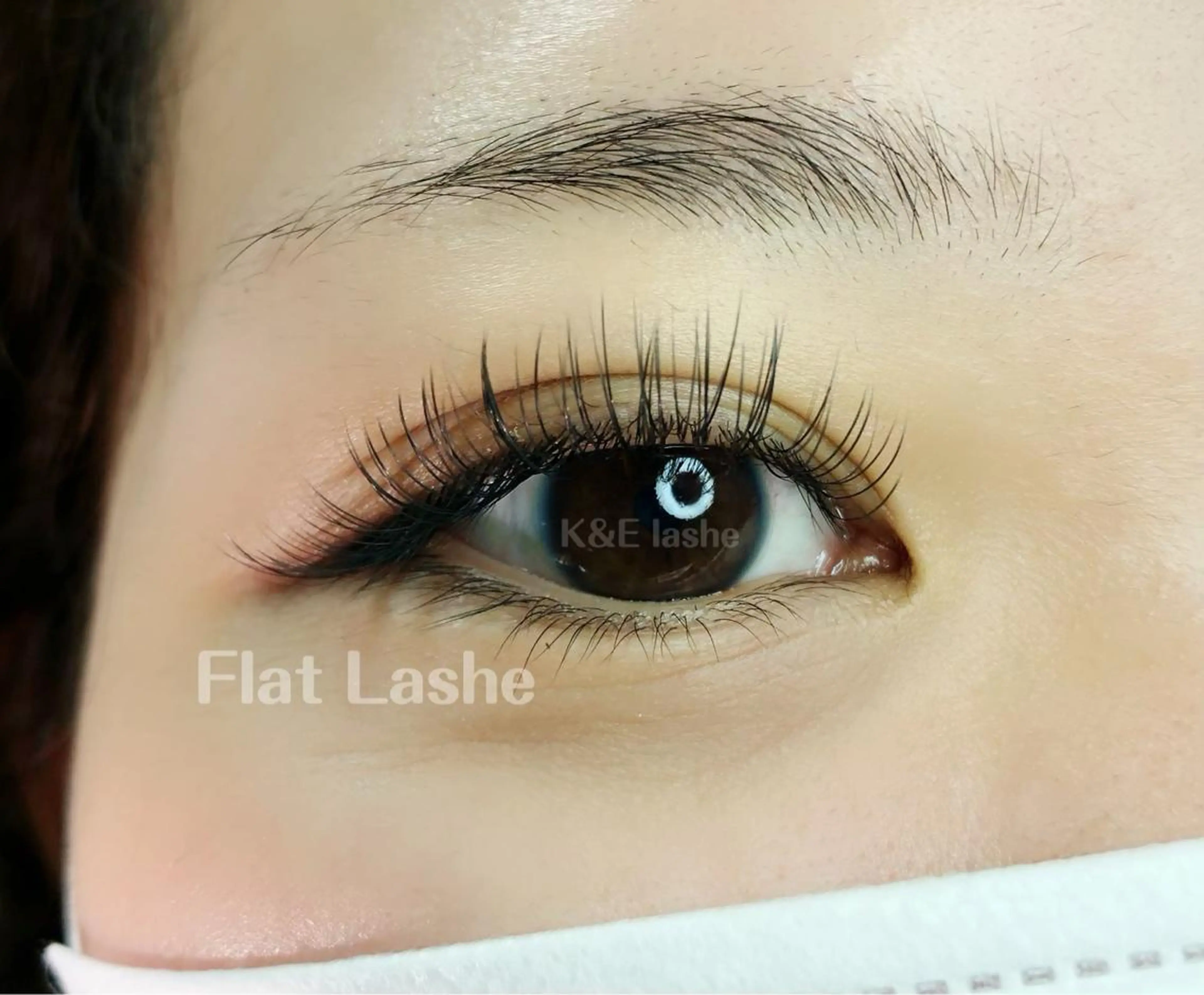 マツエク・マツパ フラットラッシュ マツエク K&E lashe /大垣　まつ毛、眉毛のマツエク・マツパデザイン