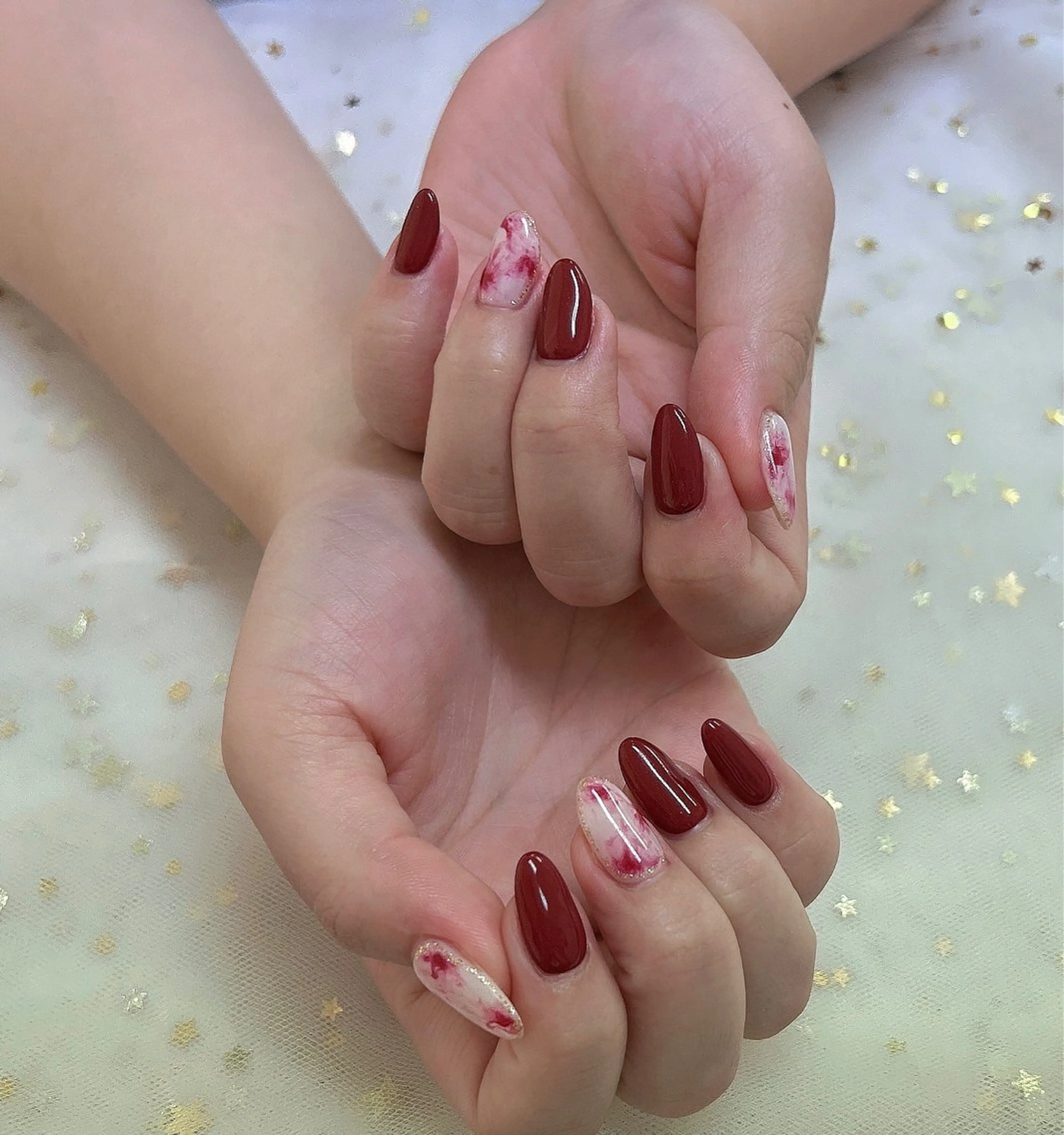 ネイル ハンドネイル 上福岡 らんらんのネイルデザイン