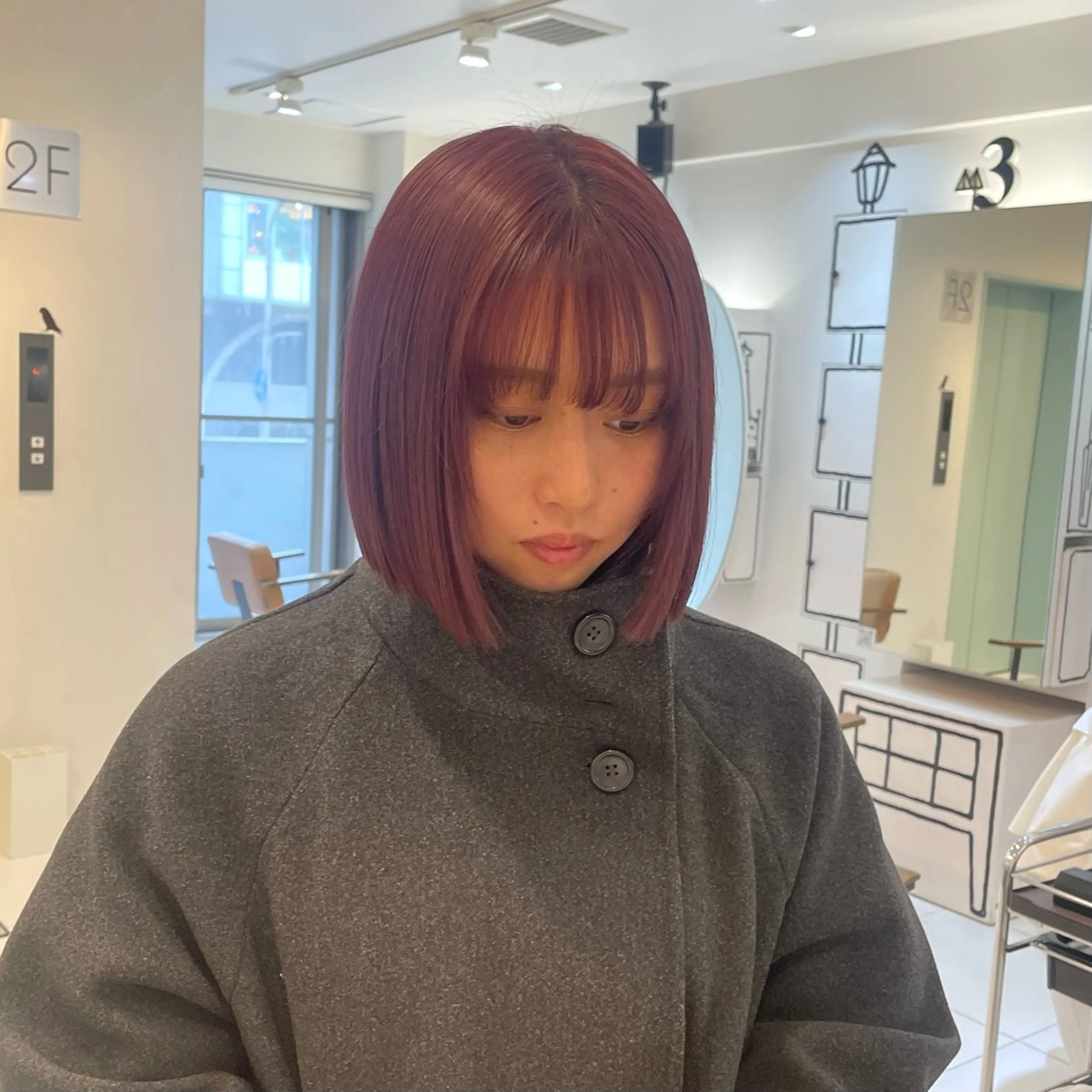 ショート 田口 花葉のヘアスタイル