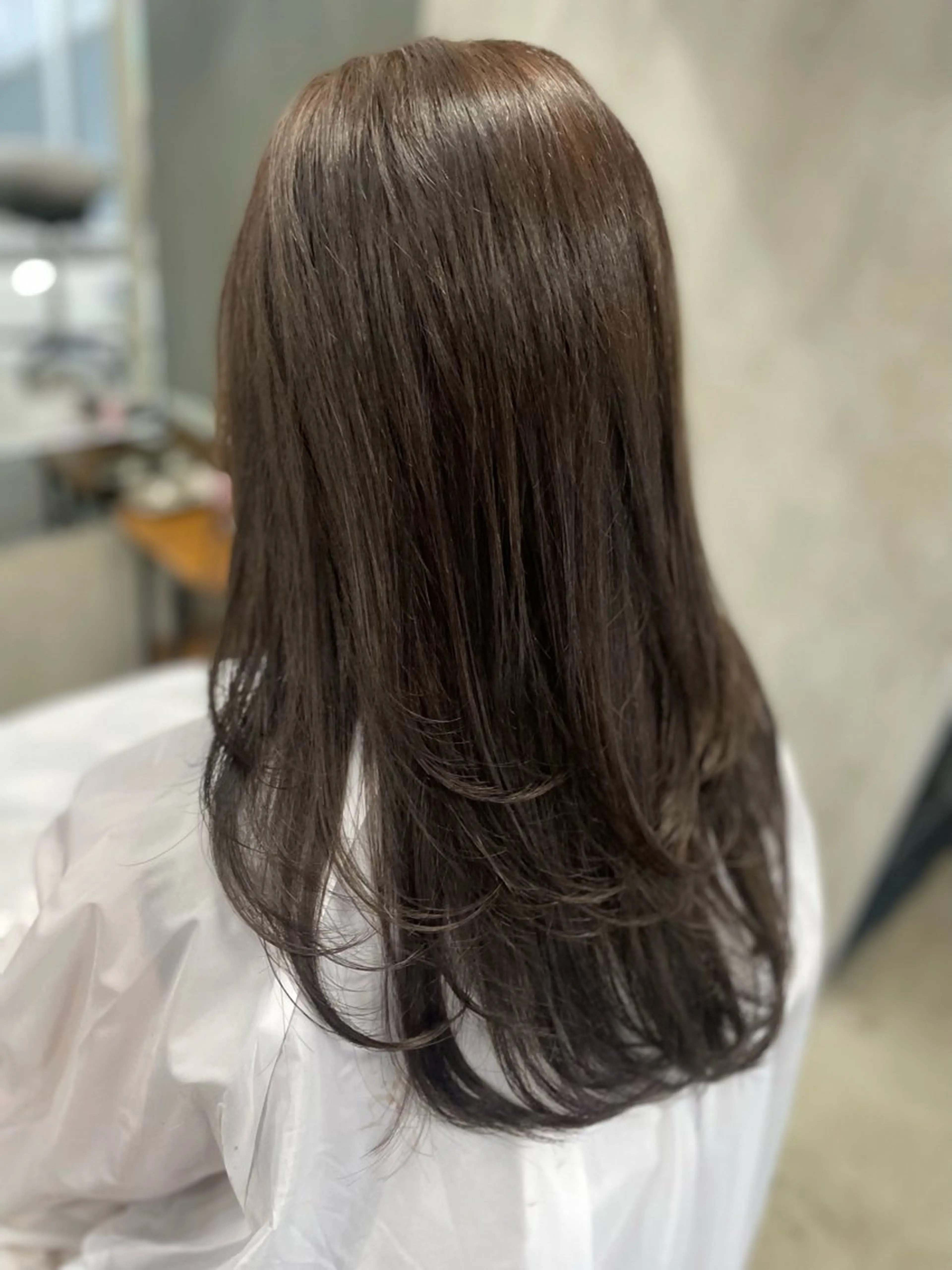 ロング カラー レイヤーカット AIRI layer cut hairのヘアスタイル