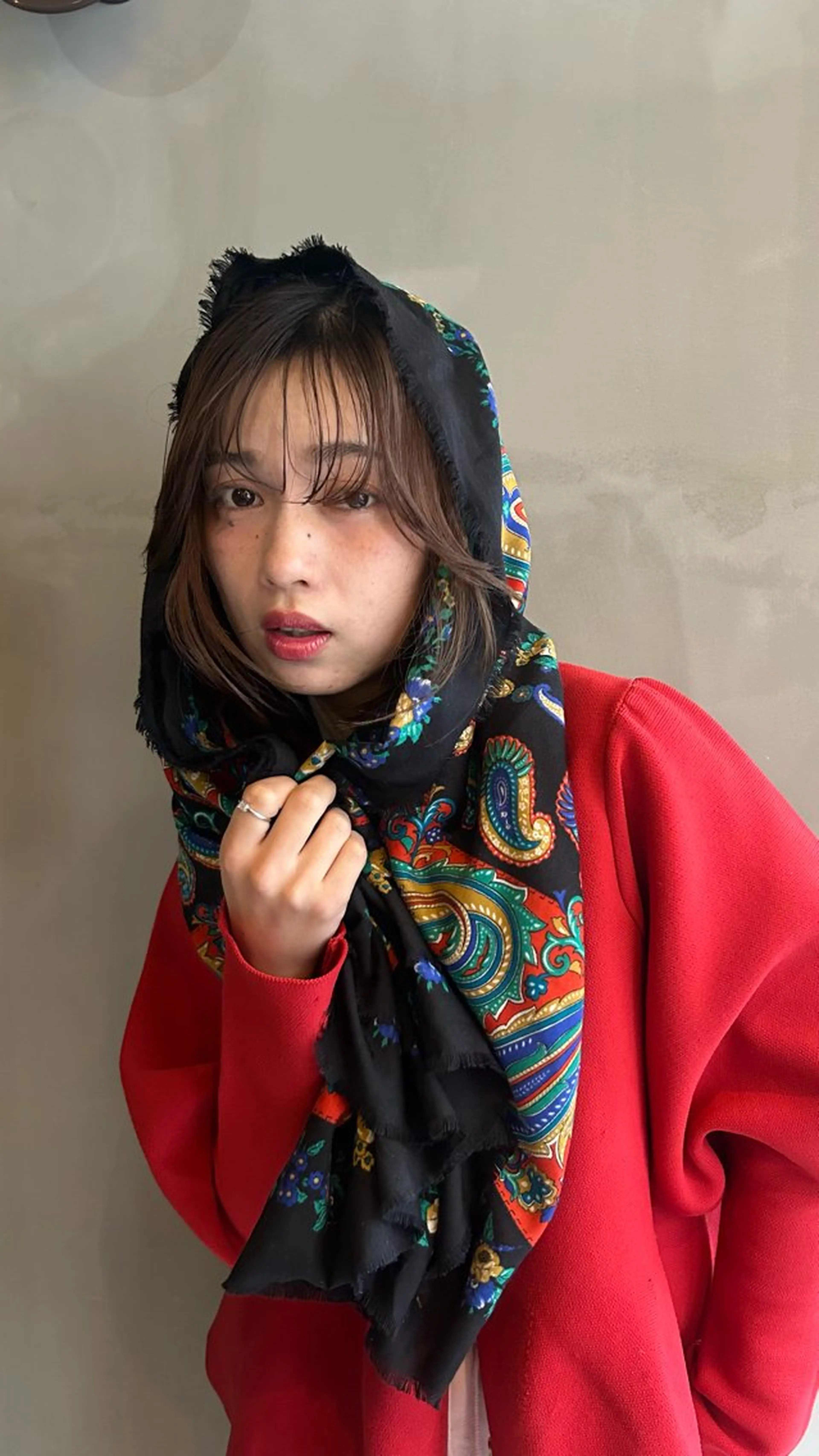 ショート カラー カット ヘアカラー トリートメント ショート/ボブ/ 心斎橋/宮脇美奈のヘアスタイル