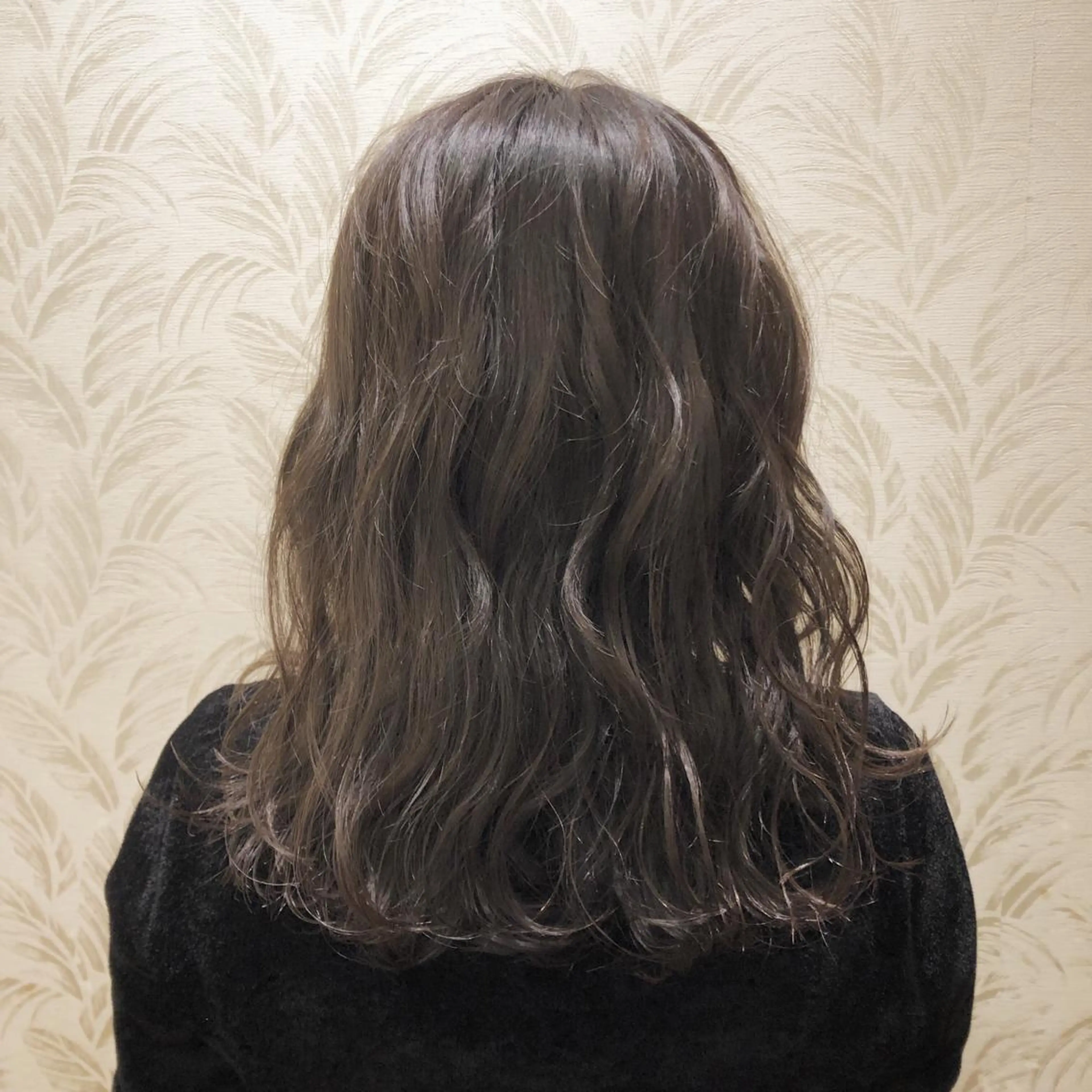 ロング 松永 果菜のヘアスタイル