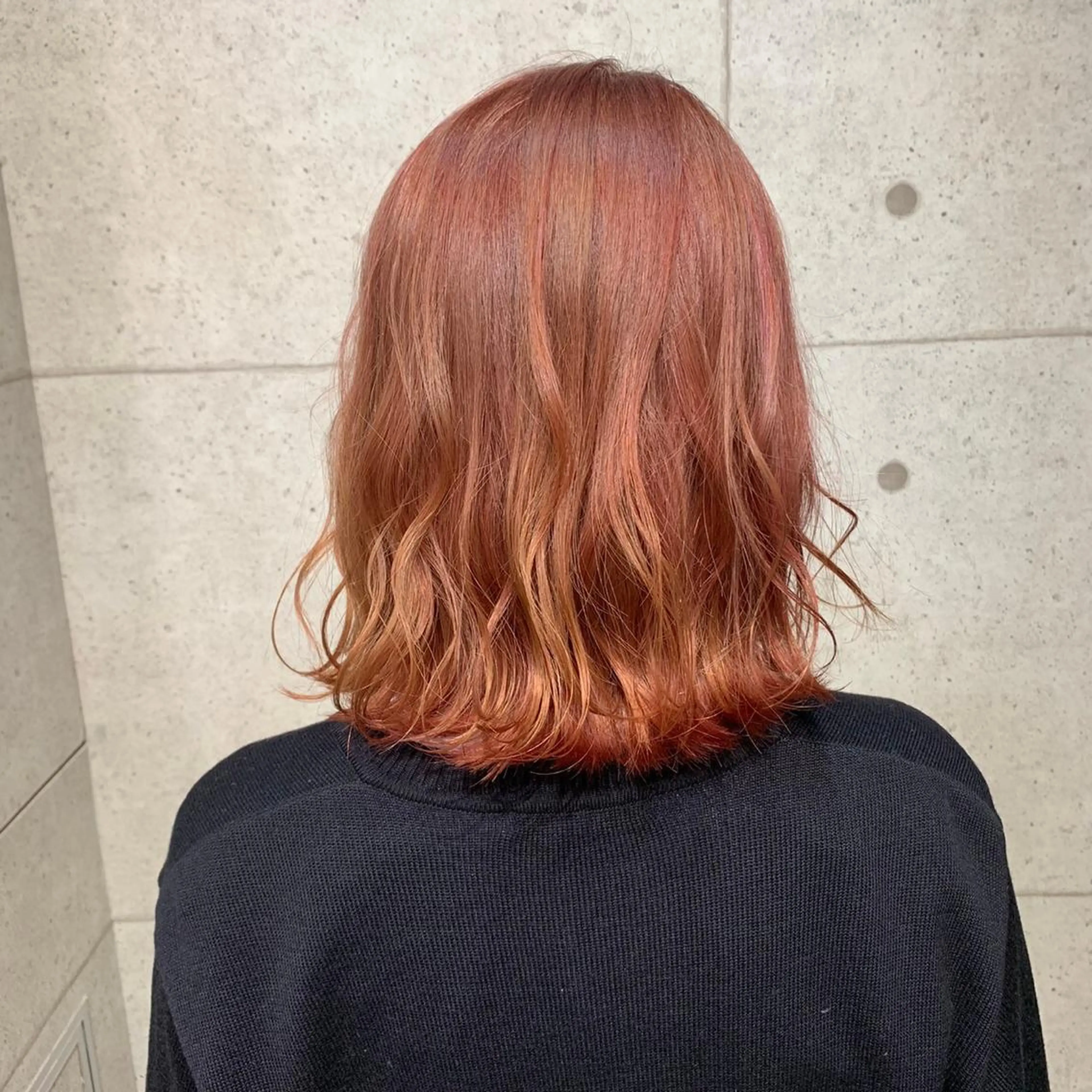 カラー ベージュカラー オレンジ オレンジベージュ 藤田 清志のヘアスタイル