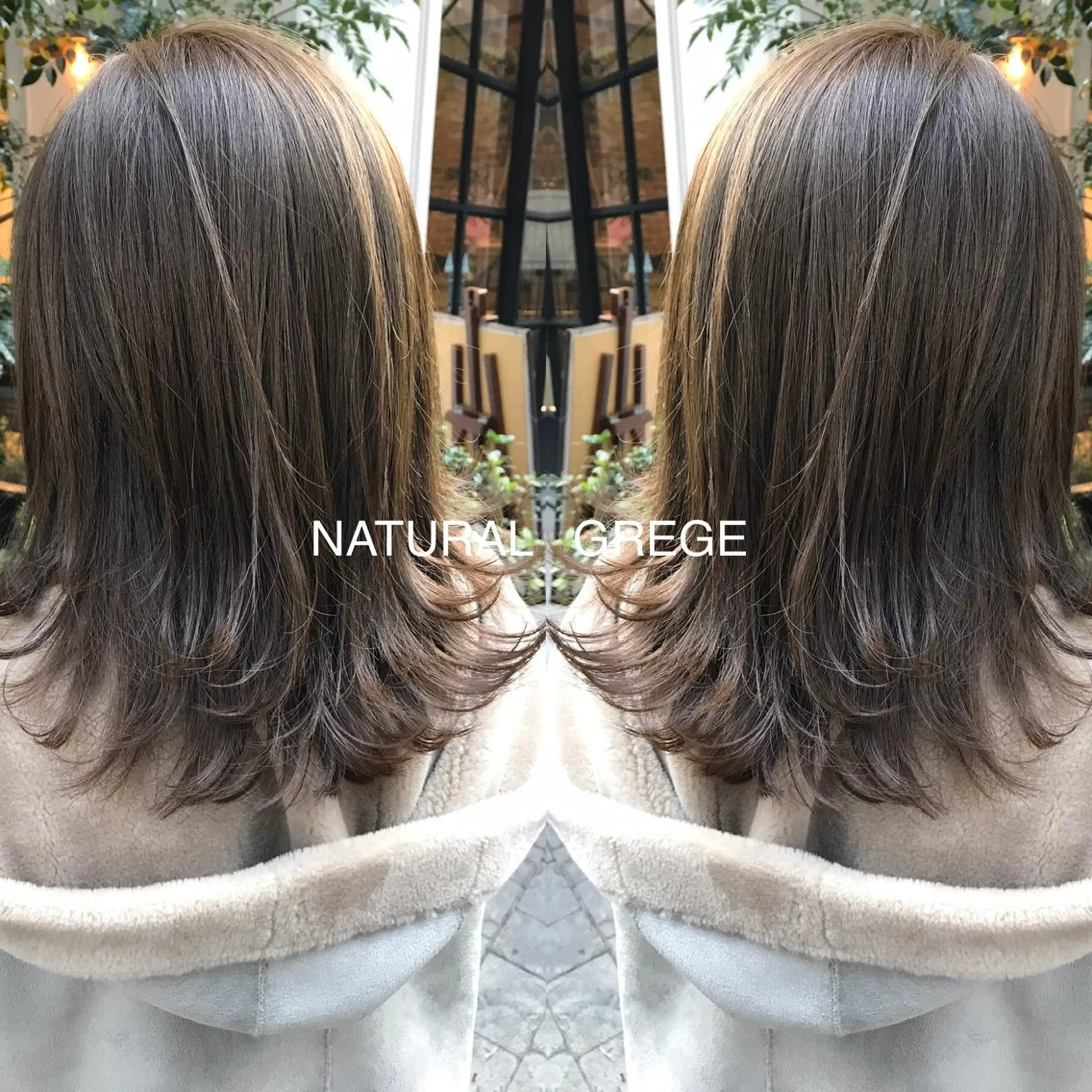 ミディアム LOMA🇰🇷 銀座クボタのヘアスタイル