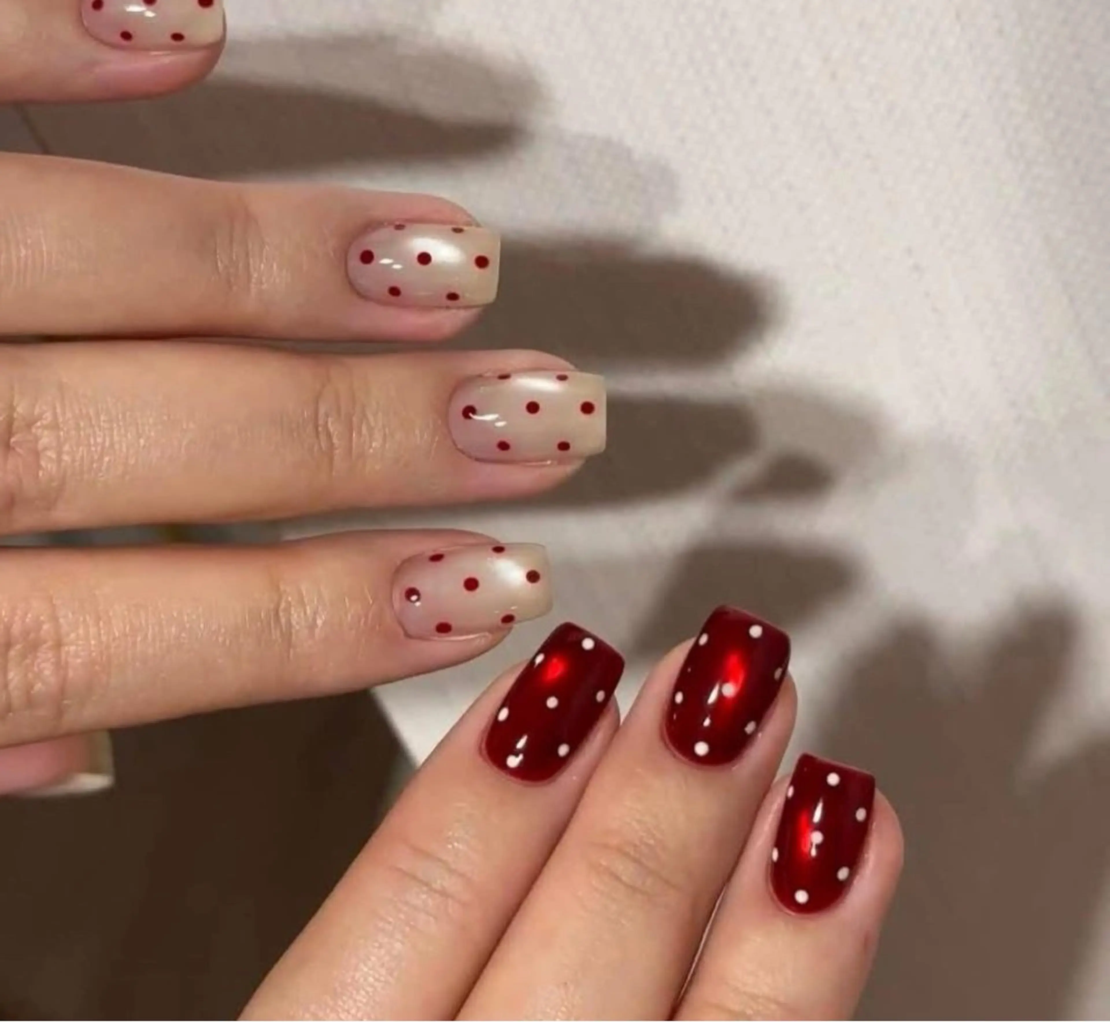 ネイル ハンドネイル 🎀PG🩵 ネイルサロンのネイルデザイン