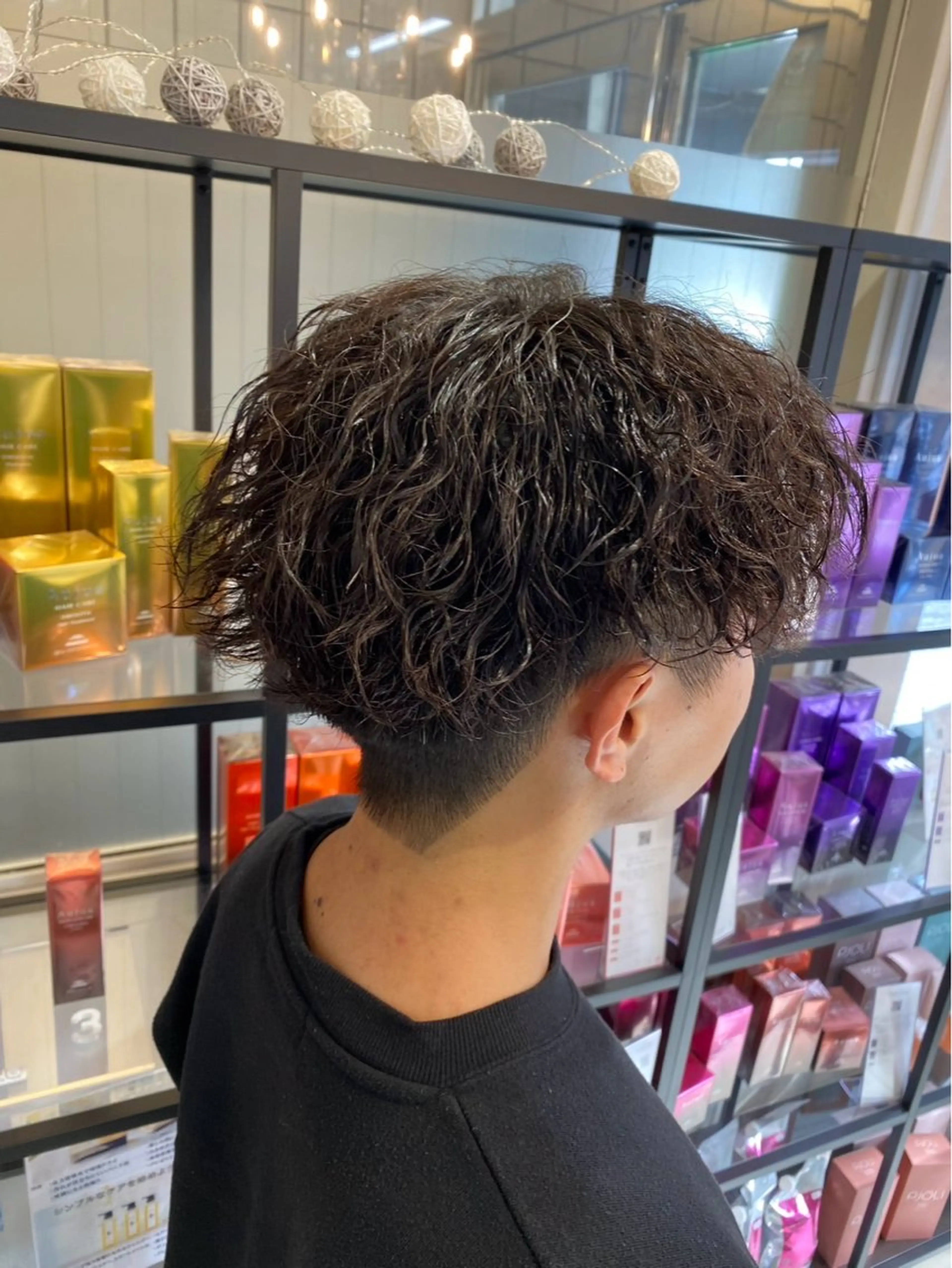 ショート HAYATE/ メンズ/パーマのヘアスタイル