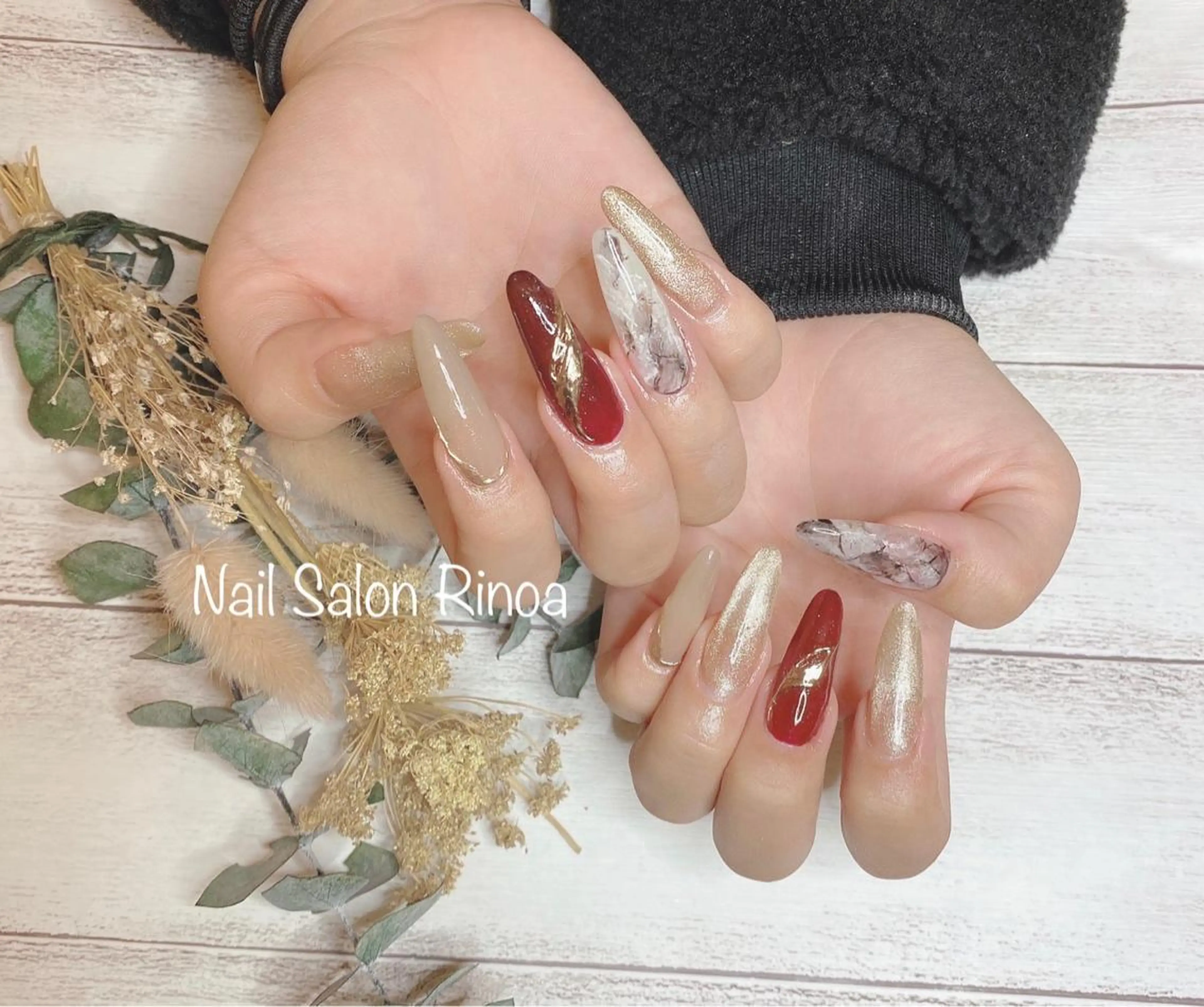ネイル Nail Salon Rinoaのネイルデザイン