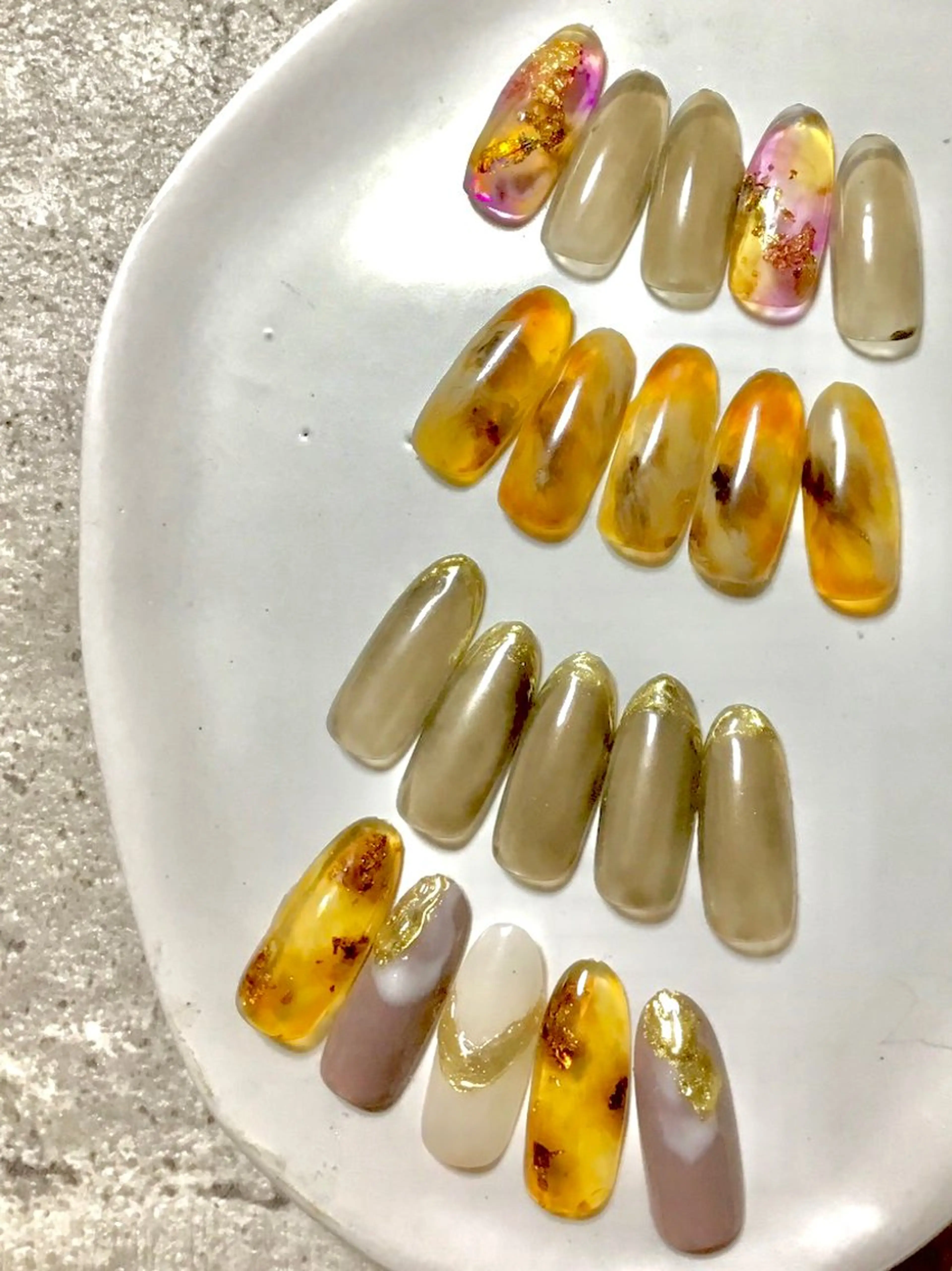 ネイル 横尾 麻里のネイルデザイン