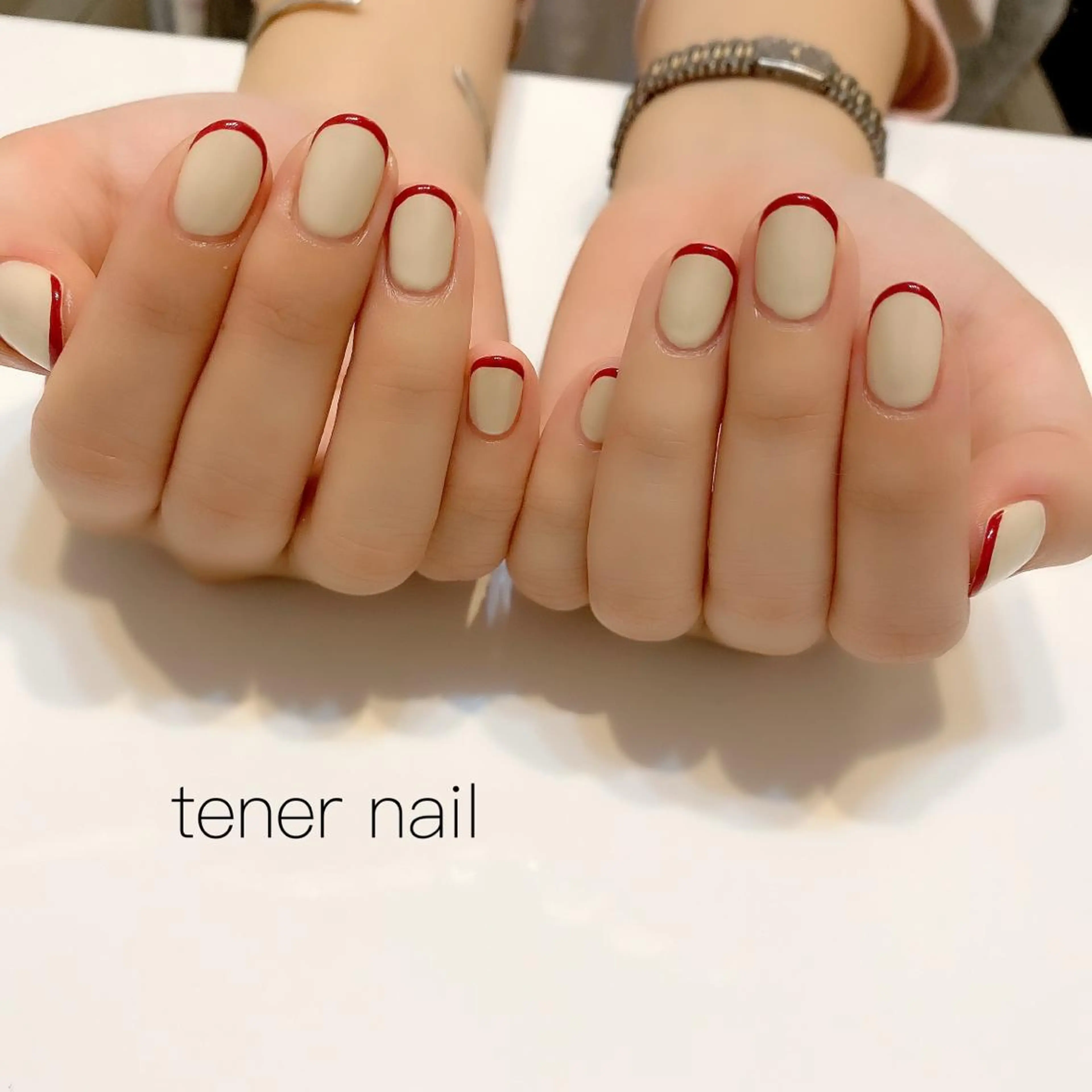 ネイル フレンチネイル テネルネイル tener nailのネイルデザイン