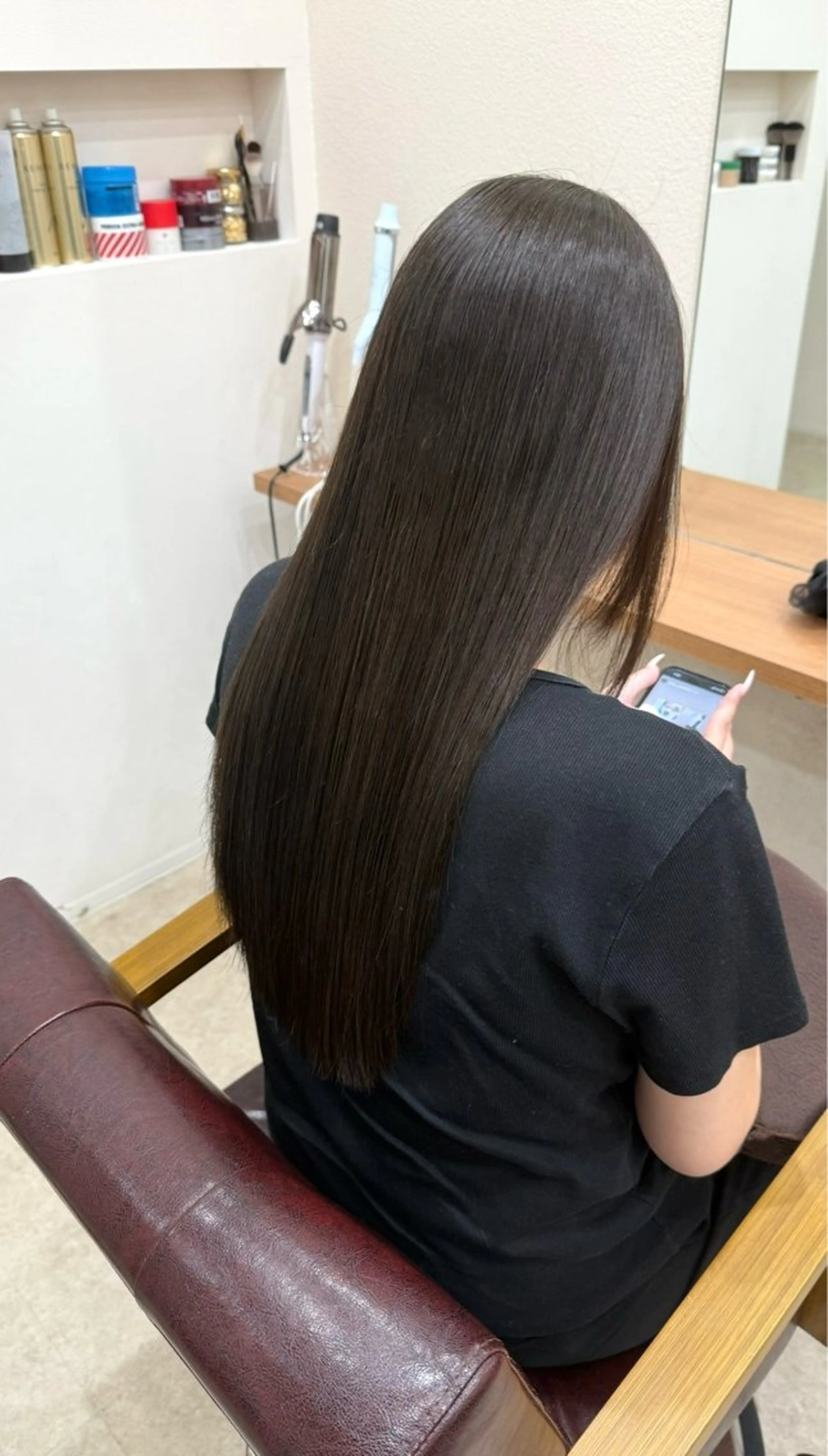 ロング カラー ヘアカラー トリートメント 松本 華林のヘアスタイル
